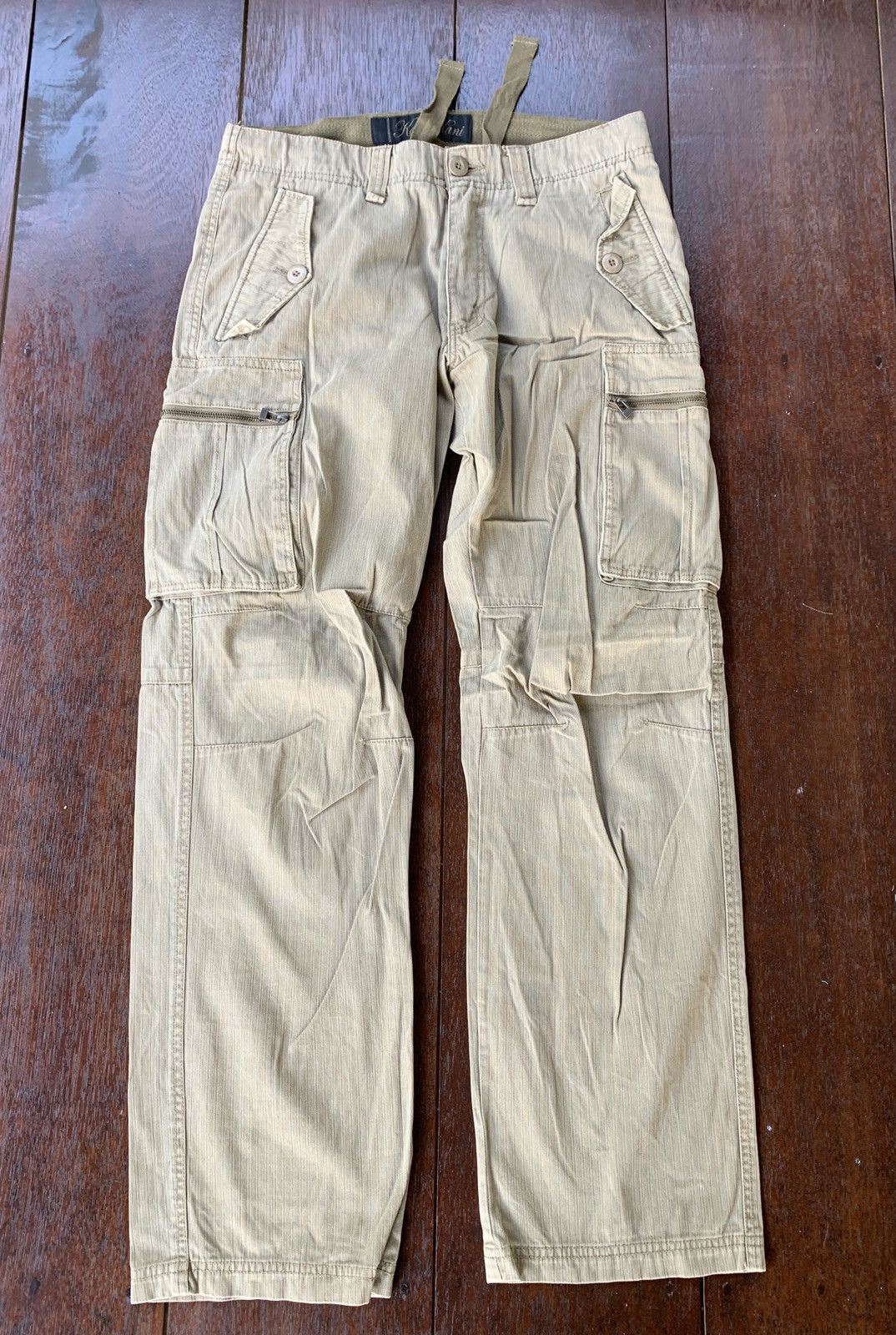 Karl Kani × Vintage 90s Karl Kani hip hop tupac travis style cargo pants Size US 35 - 1 Thumbnail