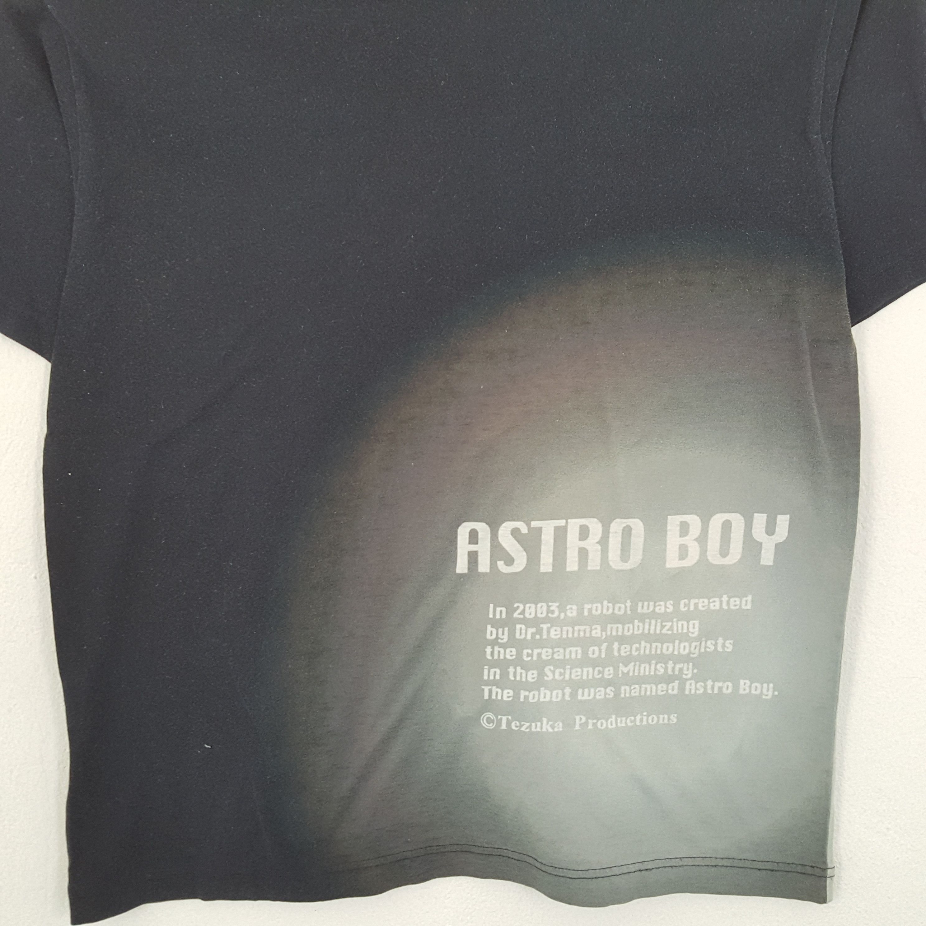 Japanese Brand × Sci-Fi Fantasy × Vintage Vintage ASTRO BOY Japanese Cyberpunk Animated T-Shirts Size US M / EU 48-50 / 2 - 4 Thumbnail