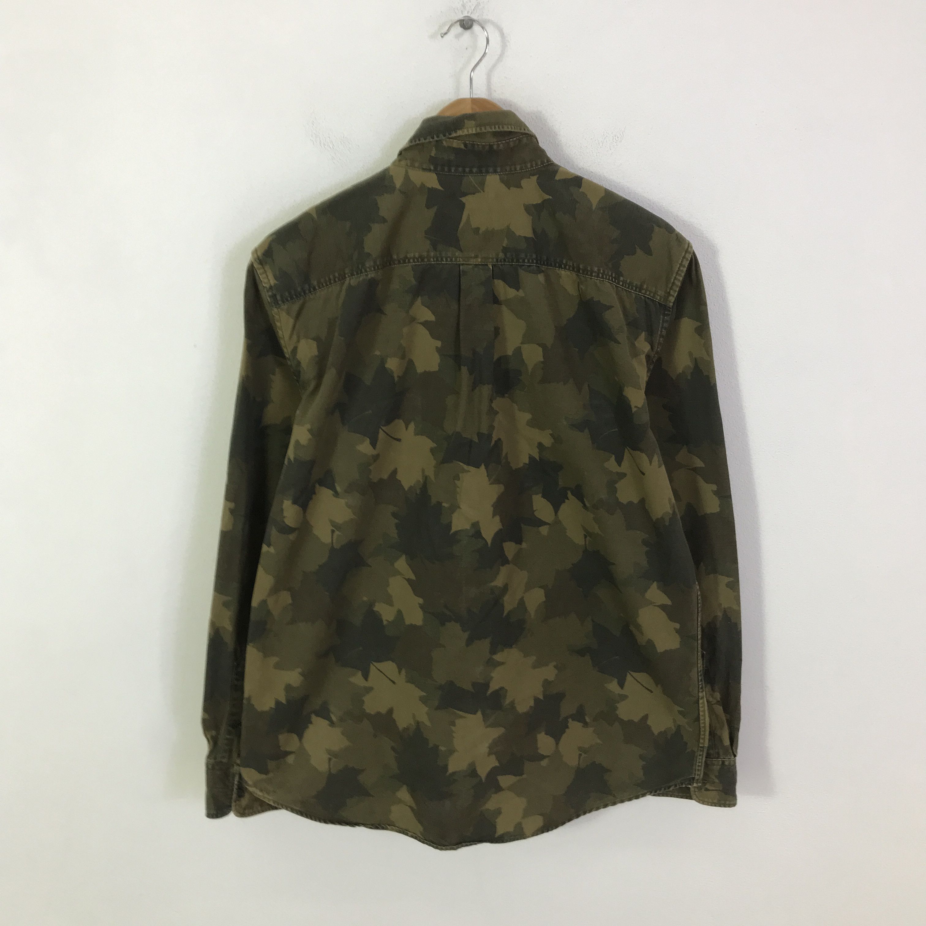 Gap Gap Camo button up shirt K116B13 Size US L / EU 52-54 / 3 - 3 Thumbnail