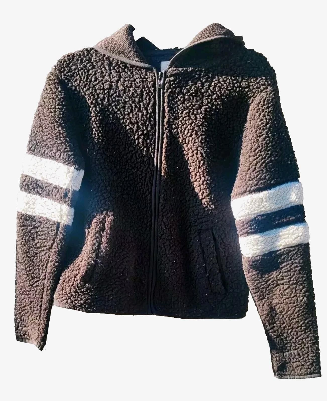 Sonoma Target Sonoma Womens Small Softest Teddy Sherpa Hoodie Black Size S / US 4 / IT 40 - 2 Thumbnail