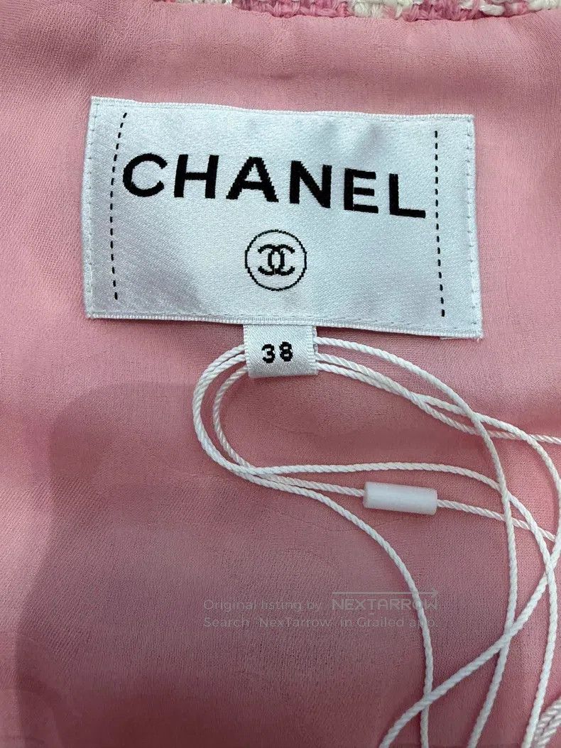 Chanel Chanel Pink plaid jacket Size XS / US 0-2 / IT 36-38 - 4 Thumbnail