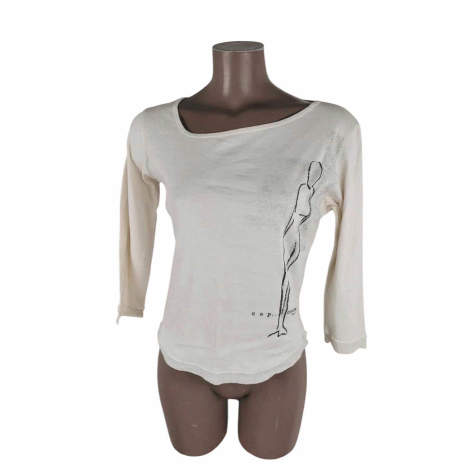 Cop Copine The Cop Copine Silhouette Mannequin Longsleeved Top Size ONE SIZE - 1 Thumbnail