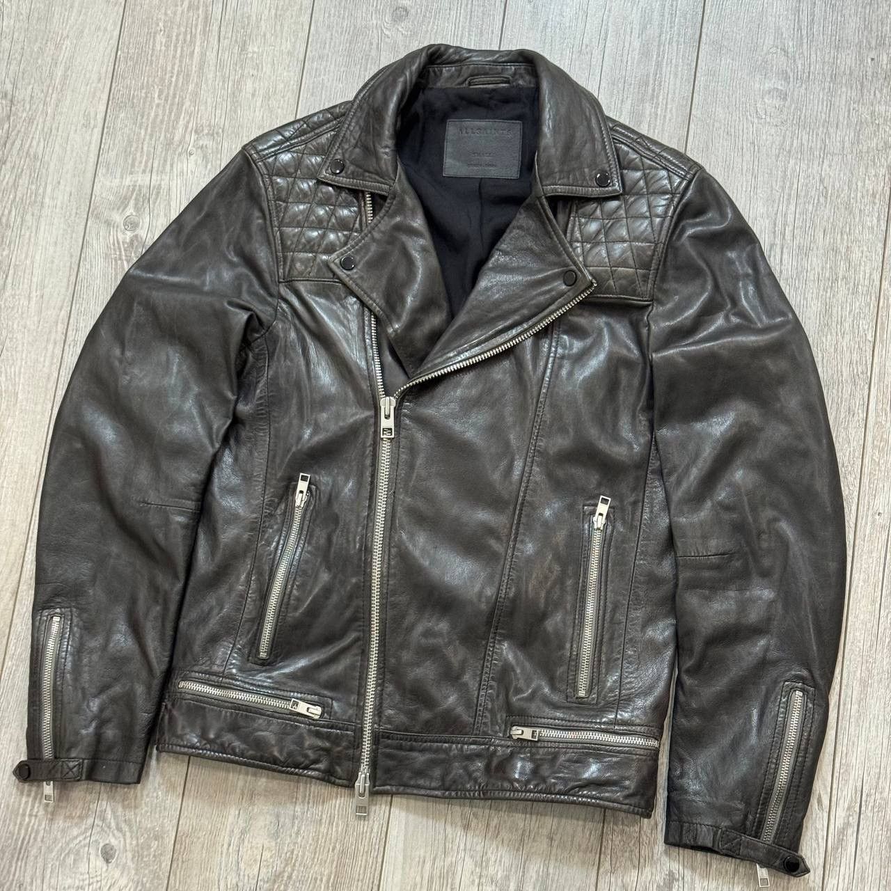 ALLSAINTS CONROY Leather Biker Jacket