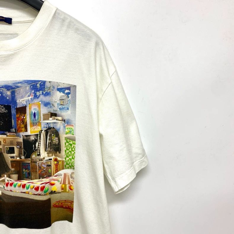 Louis Vuitton LOUIS VUITTON Oil Painting Short Sleeve Size US XXL / EU 58 / 5 - 5 Thumbnail