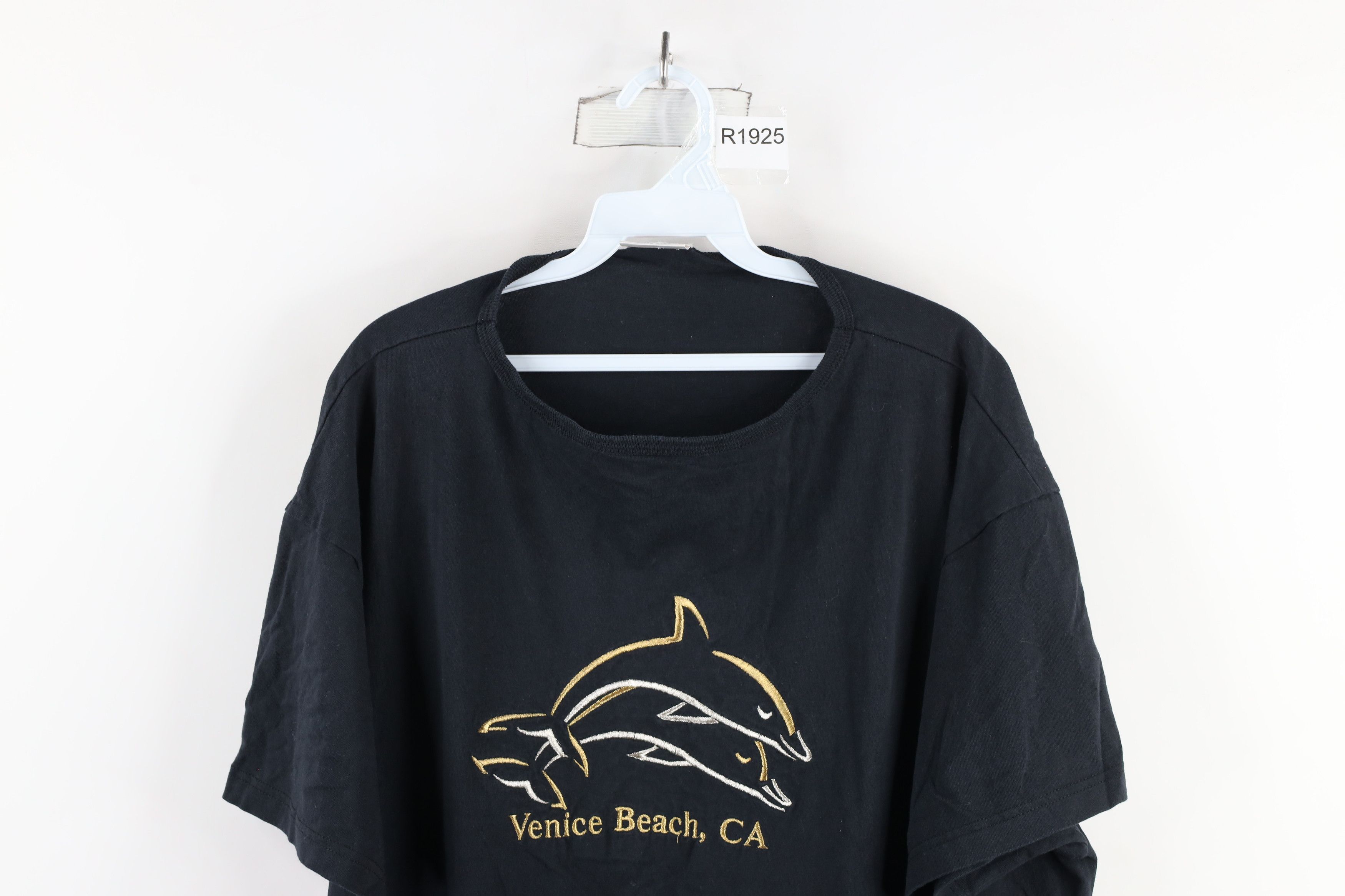 Vintage Vintage 90s Streetwear Beach Dolphin Beach T-Shirt Gown Size ONE SIZE - 2 Thumbnail