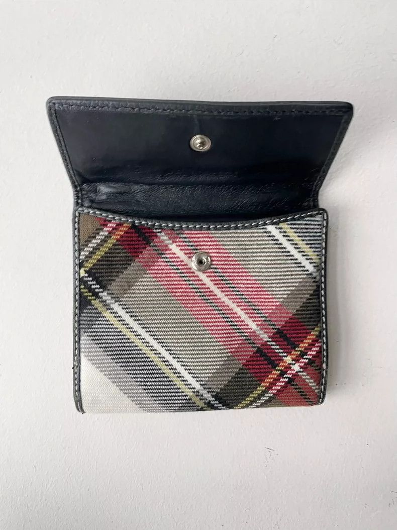 Vivienne Westwood Vivienne WestwoodSaturn check tri-fold wallet 2504-Nextarro Size ONE SIZE - 5 Thumbnail