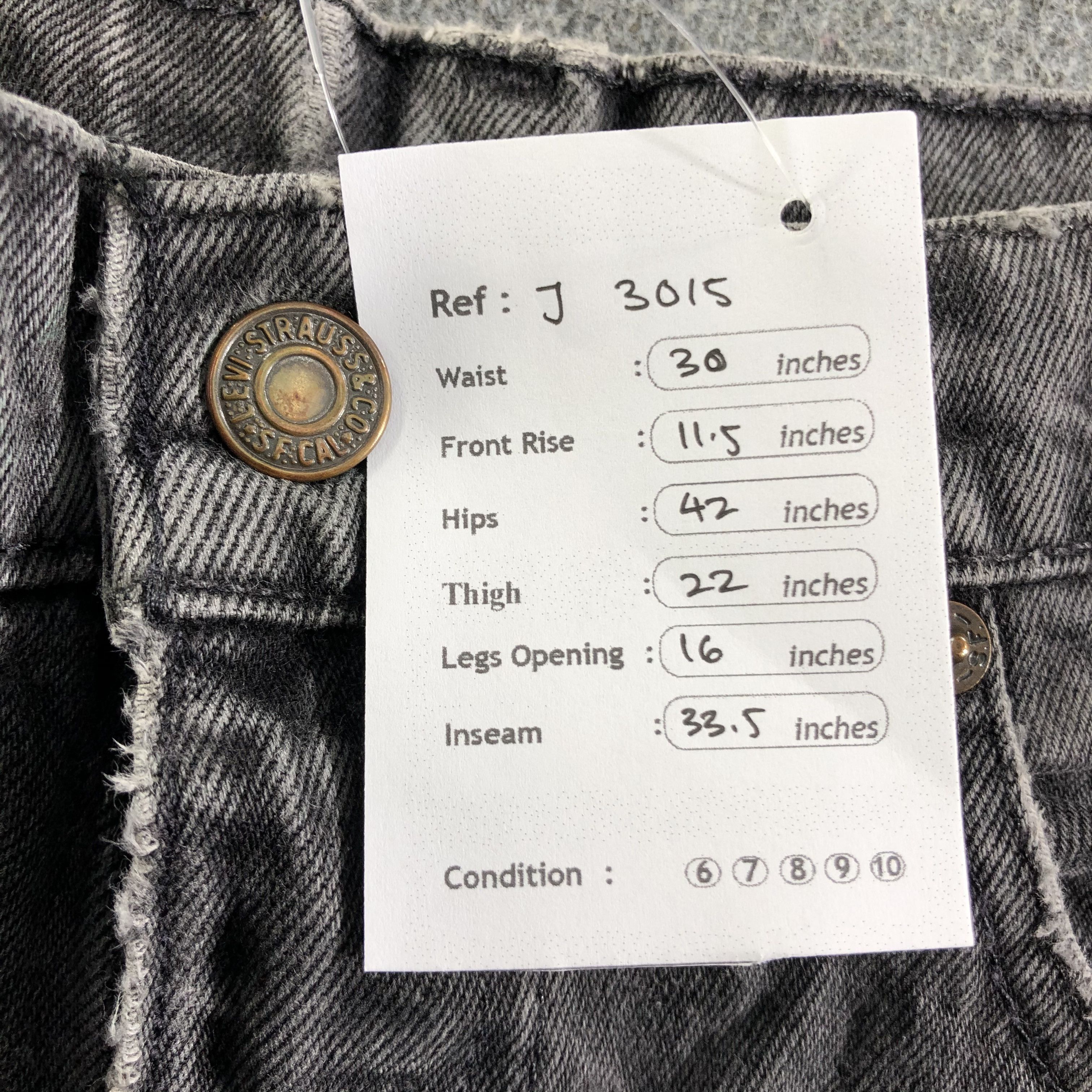 Levi's Vintage 90s Levis 550 Jeans-J3015 Size US 30 / EU 46 - 12 Thumbnail