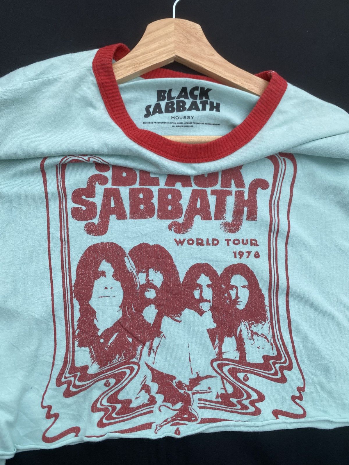 Band Tees Rare Black Sabbath Band Tee Crop Tops Size M / US 6-8 / IT 42-44 - 6 Thumbnail