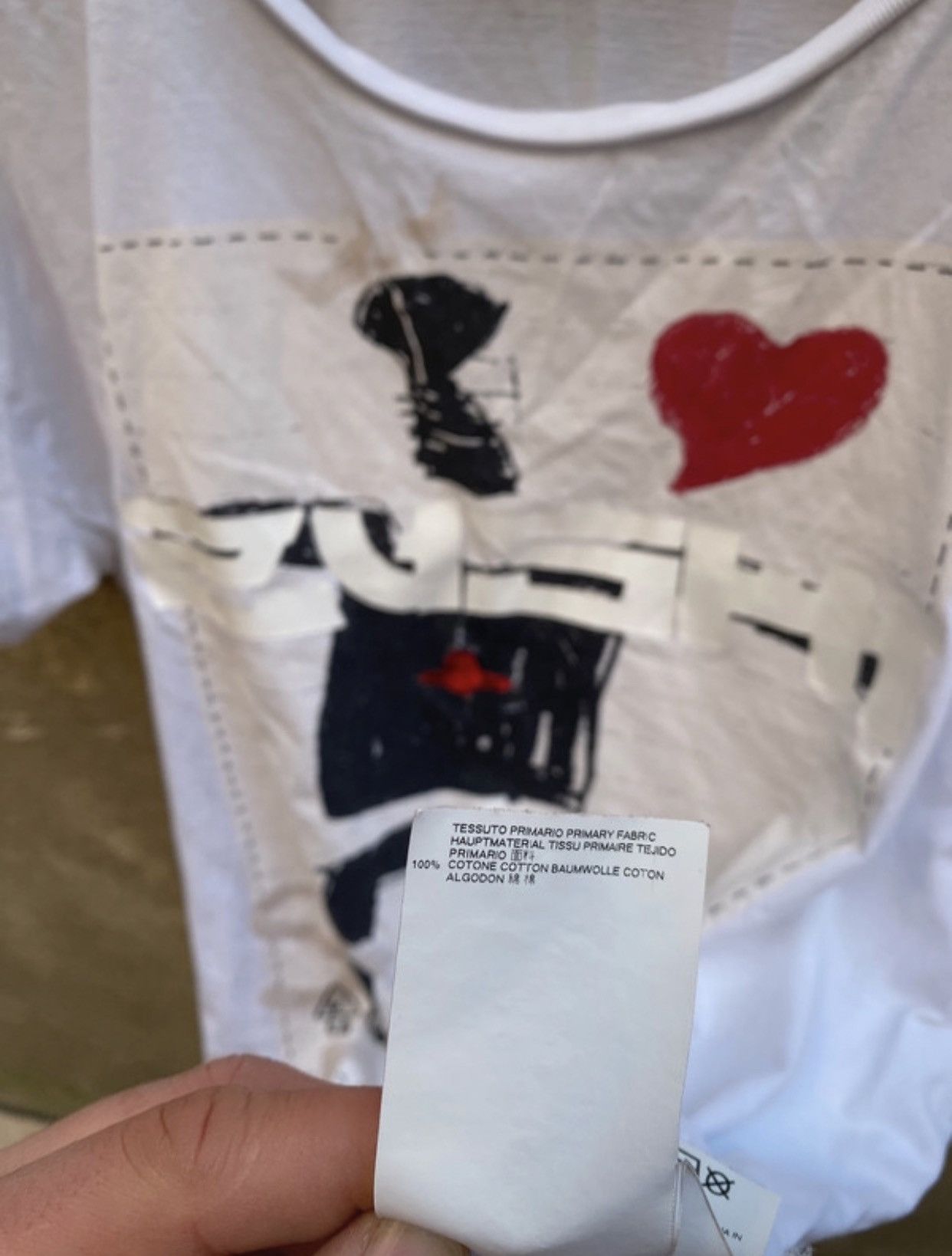 Vivienne Westwood Vivienne Westwood I Love Sushi T-Shirt Size US L / EU 52-54 / 3 - 6 Thumbnail