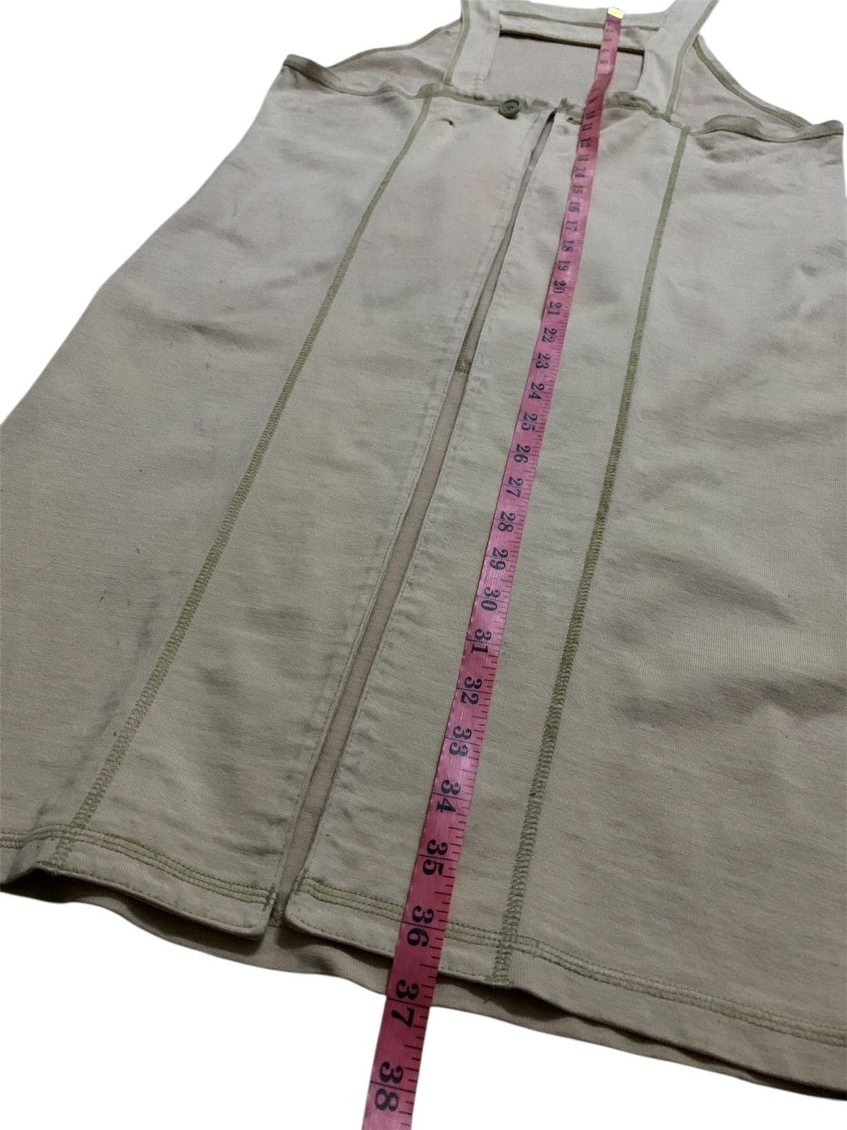 Y's × Yohji Yamamoto 💥Vtg Ys For Living Yohji Yamamoto Apron Size ONE SIZE - 8 Thumbnail