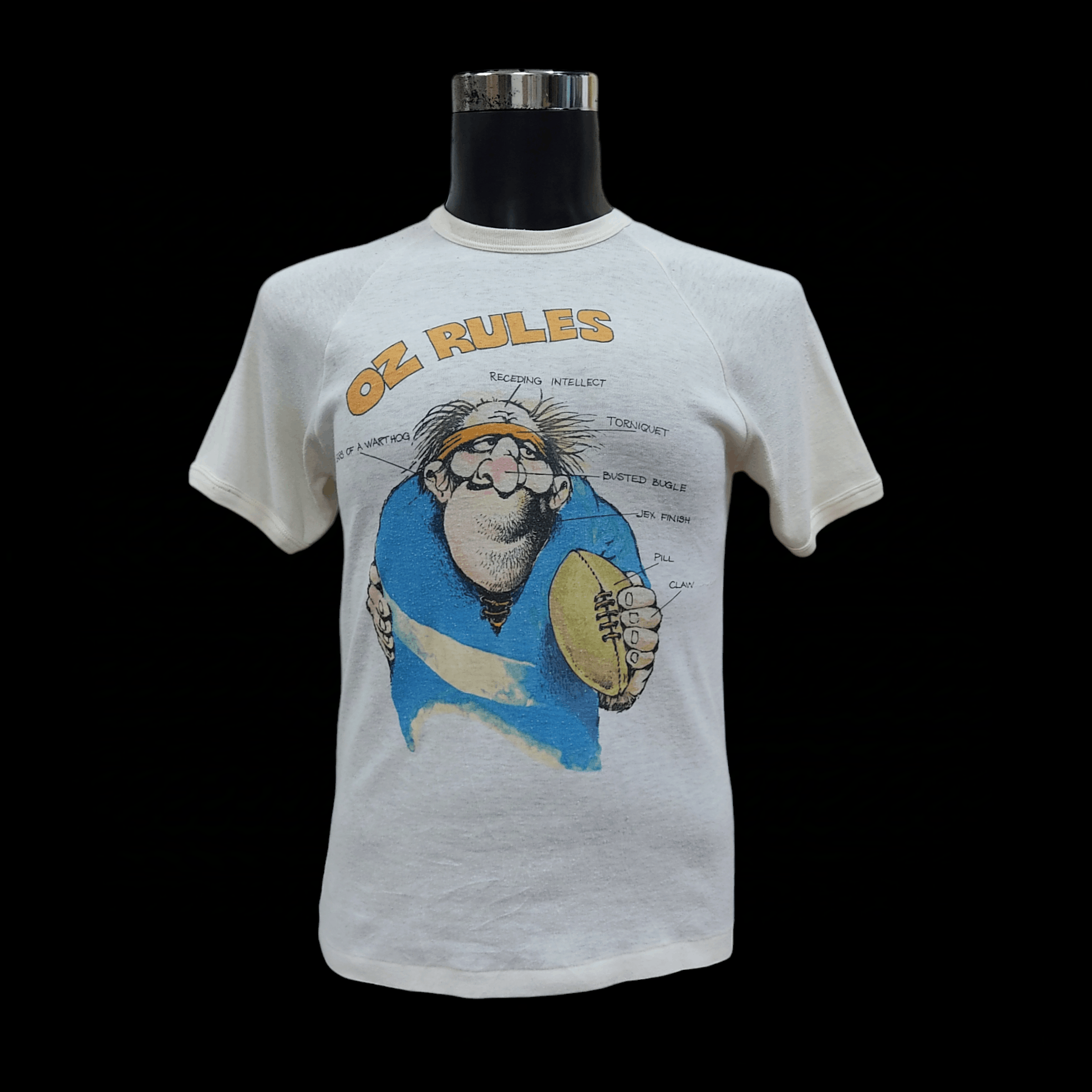 Vintage Vintage 70s 80s OZ Rules Gary Patterson OG Style T-shirt Size US M / EU 48-50 / 2 - 1 Thumbnail