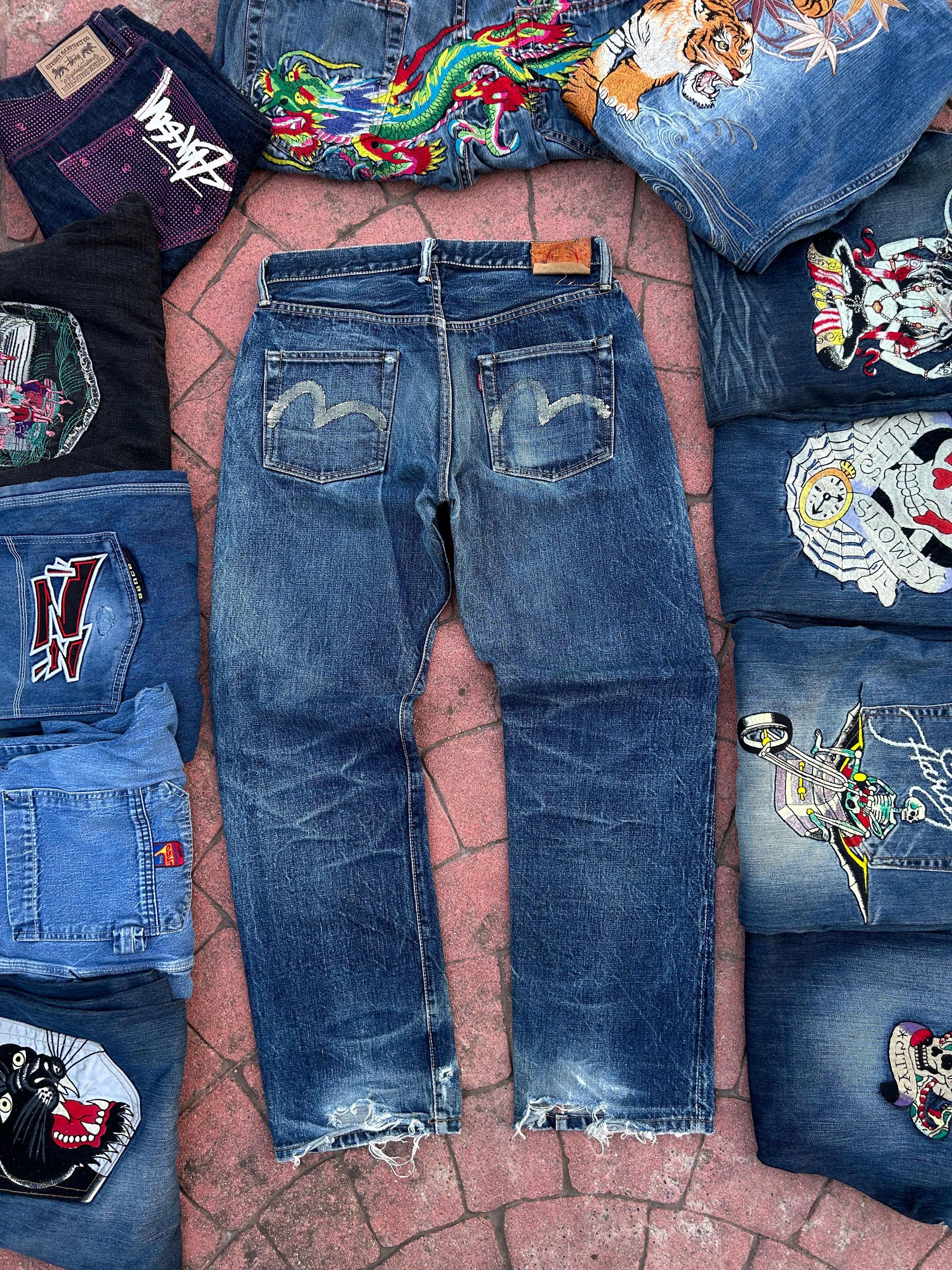Evisu 90s Evisu Selvedge Jeans Size US 35 - 1 Thumbnail