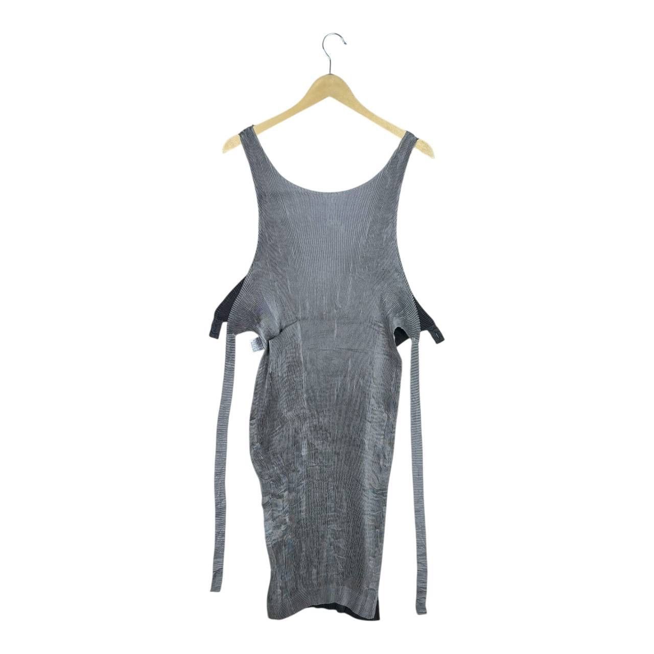Issey Miyake Vtg Issey Miyake IM Product Pleated Reversible Apron Dress Size ONE SIZE - 6 Thumbnail