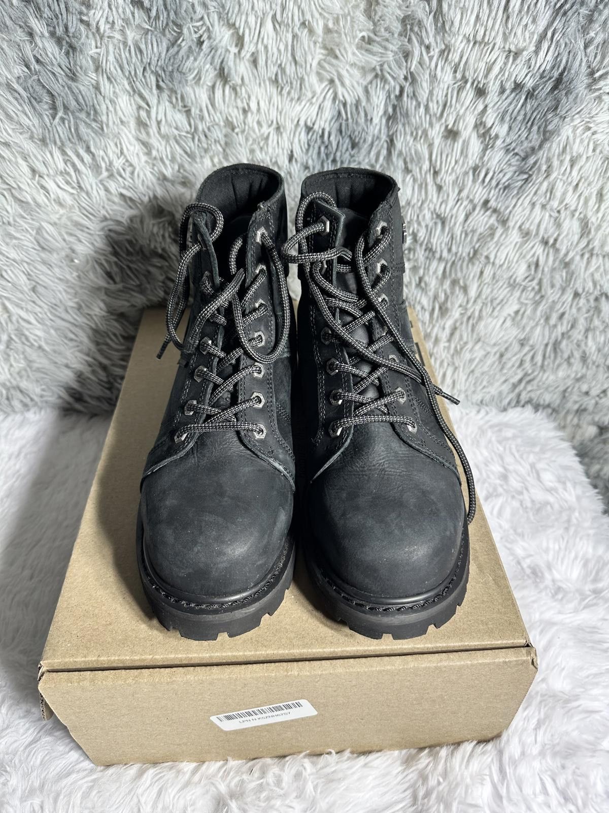 Harley Davidson Harley-Davidson Black Waterproof Leather Boots Size ONE SIZE - 3 Thumbnail