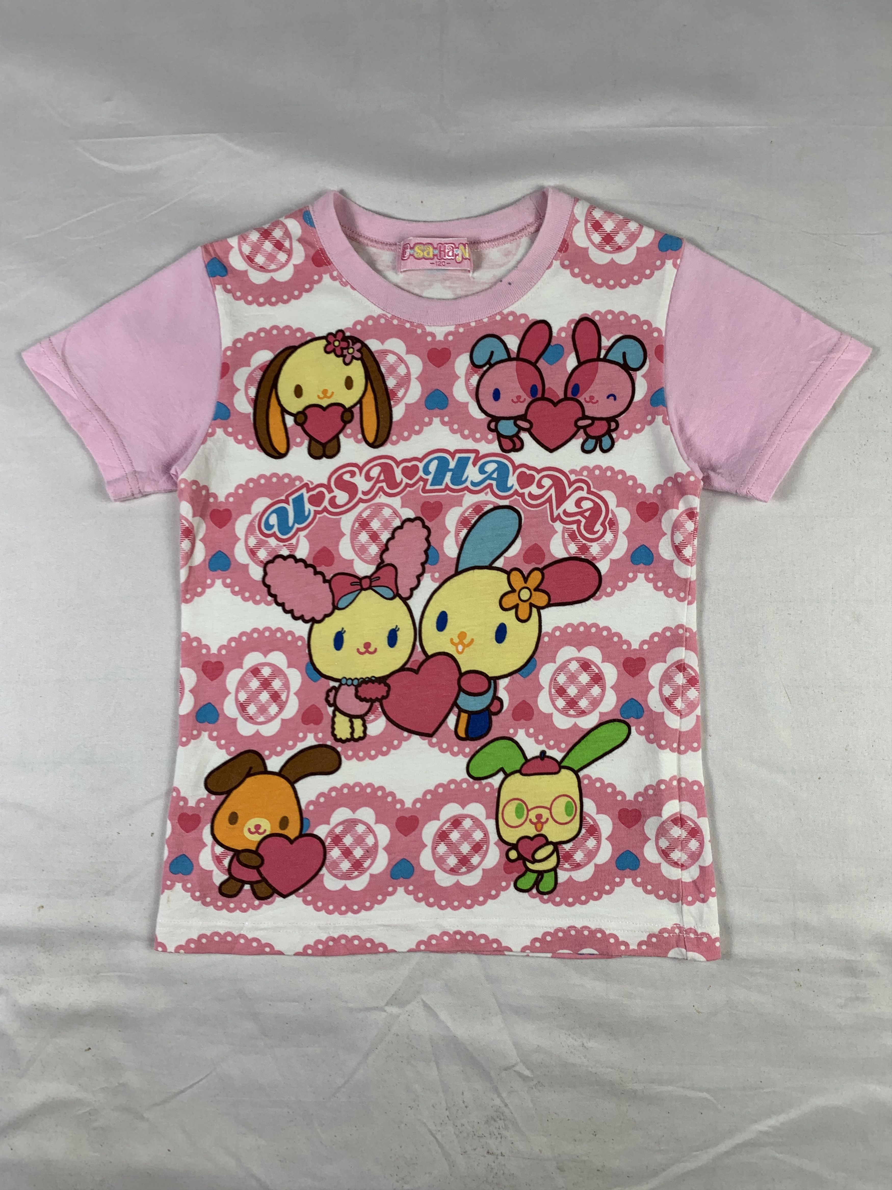 Japanese Brand 2000s u-sa-ha-na by Sanrio Baby Tee (XS) Size XS / US 0-2 / IT 36-38 - 1 Thumbnail