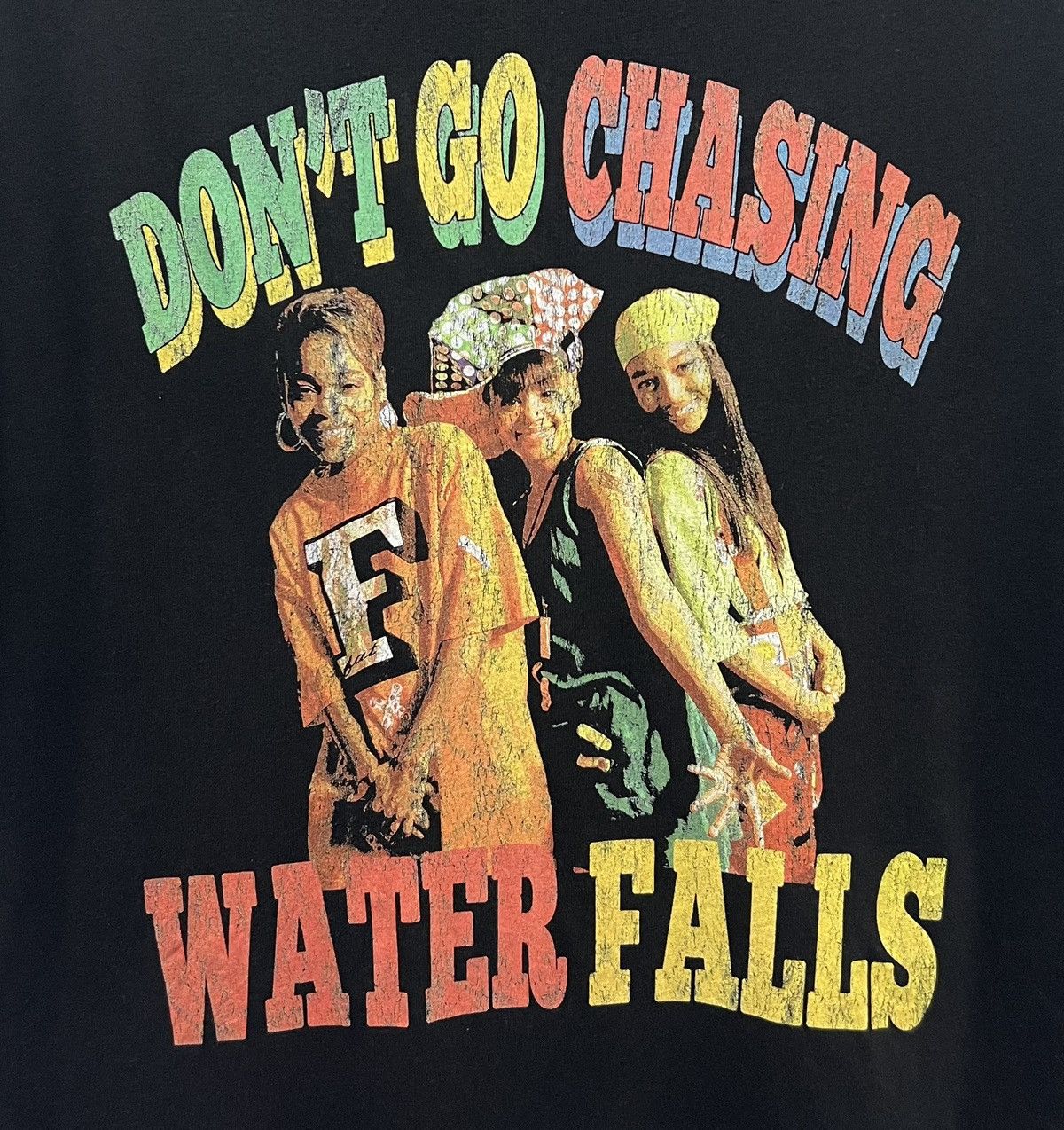 Band Tees × Rap Tees TLC Waterfalls Vintage Old School Girl Group Tee Hip Hop Size US M / EU 48-50 / 2 - 5 Thumbnail