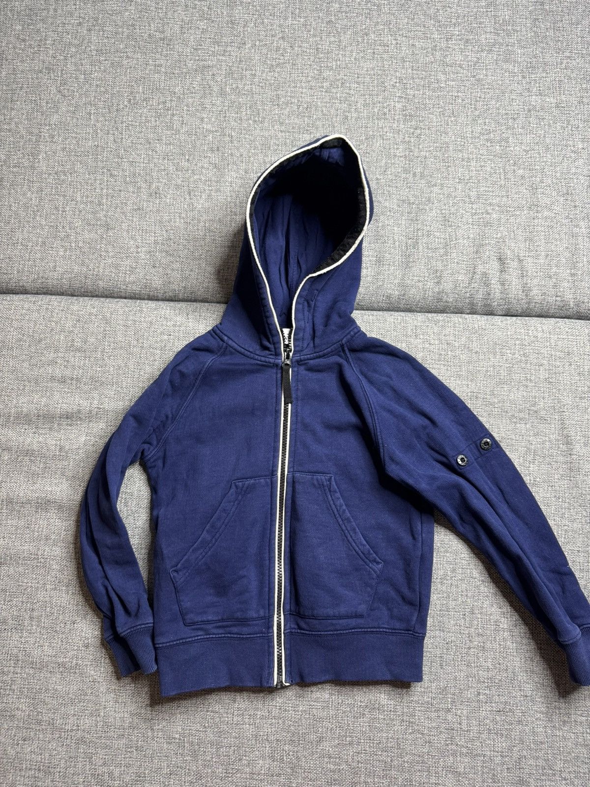 Stone Island Stone Island junior navy hoodie size: 6 years (116) Size US XXS / EU 40 - 1 Thumbnail