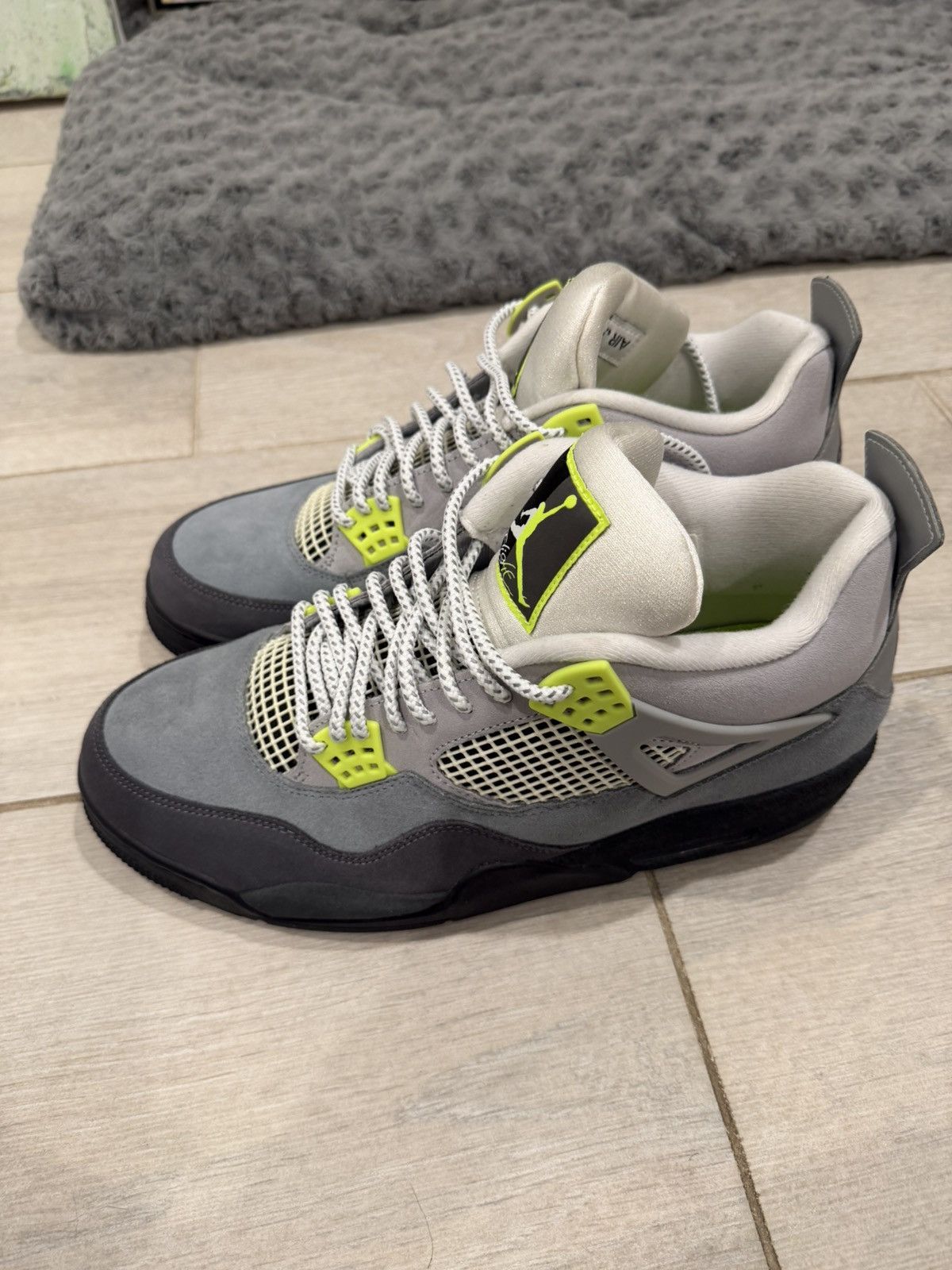 Jordan Brand Jordan 4 Retro SE 95 Neon Size US 12 / EU 45 - 3 Thumbnail