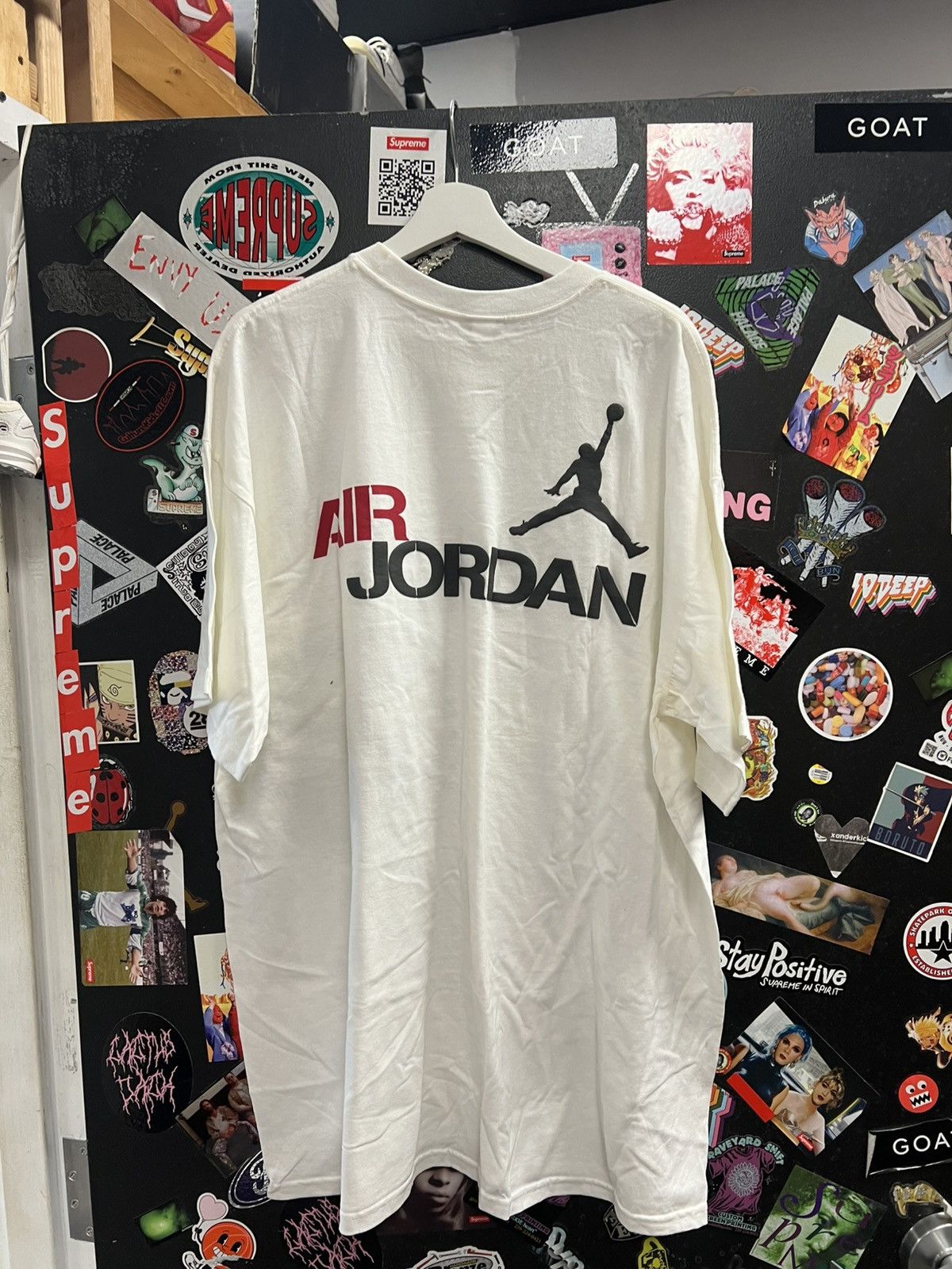 Jordan Brand × Vintage Vintage Jordan Y2K Shirt Size US XXL / EU 58 / 5 - 2 Thumbnail
