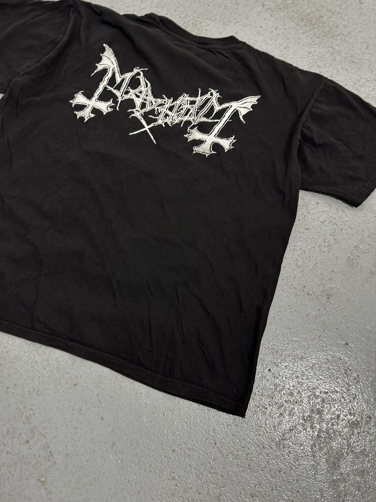 Band Tees Mayhem Ordo Ad Chaos Rock T-Shirt Size US XXL / EU 58 / 5 - 14 Thumbnail