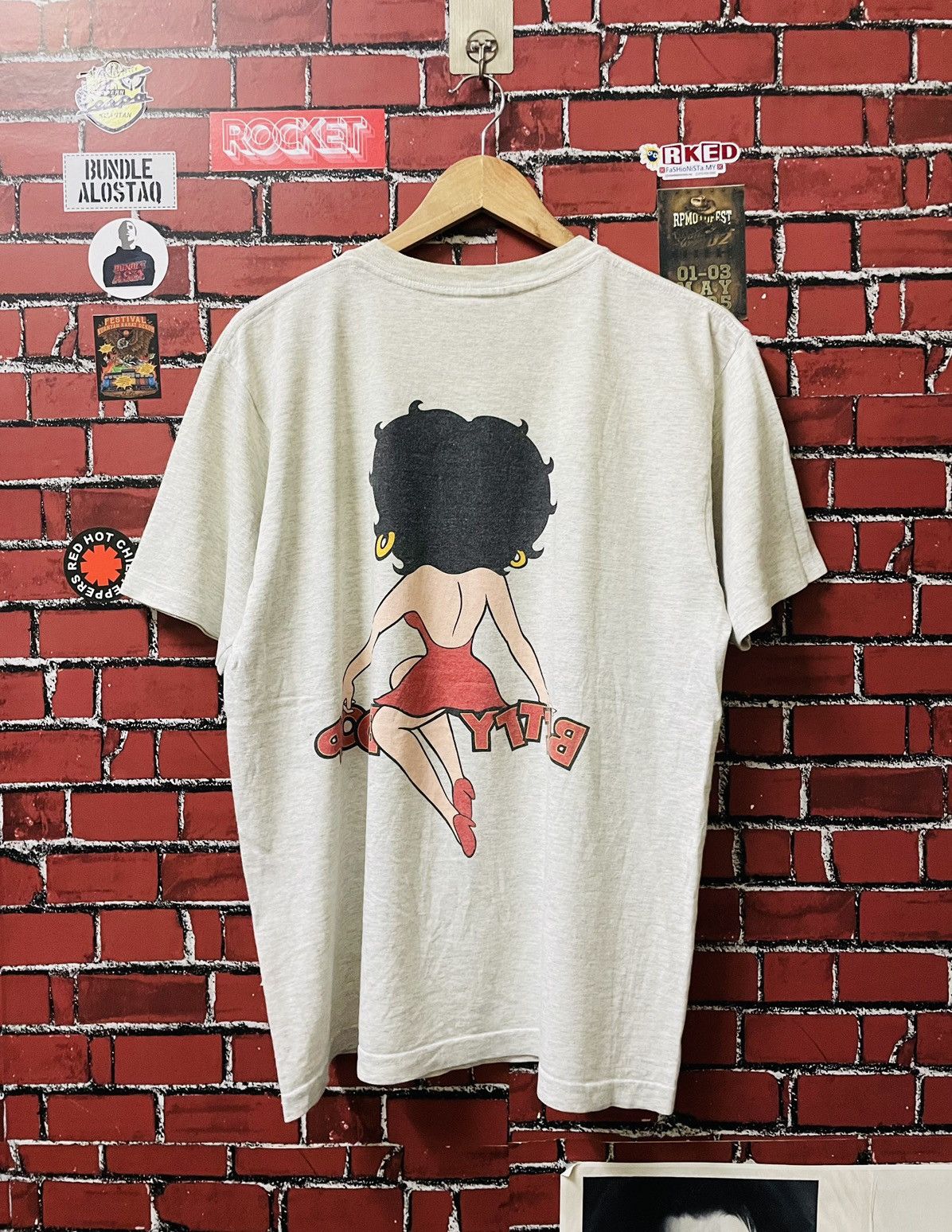 Vintage VINTAGE BETTY BOOP 90s SHIRTS Size US L / EU 52-54 / 3 - 7 Thumbnail