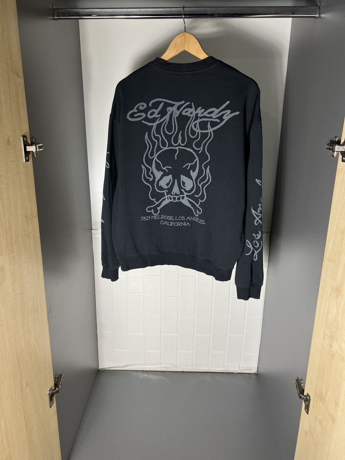 Ed Hardy VINTAGE ED HARDY BY CHRISTIAN AUDIGIER DESIGNER CASUAL Y2K Size US L / EU 52-54 / 3 - 18 Thumbnail