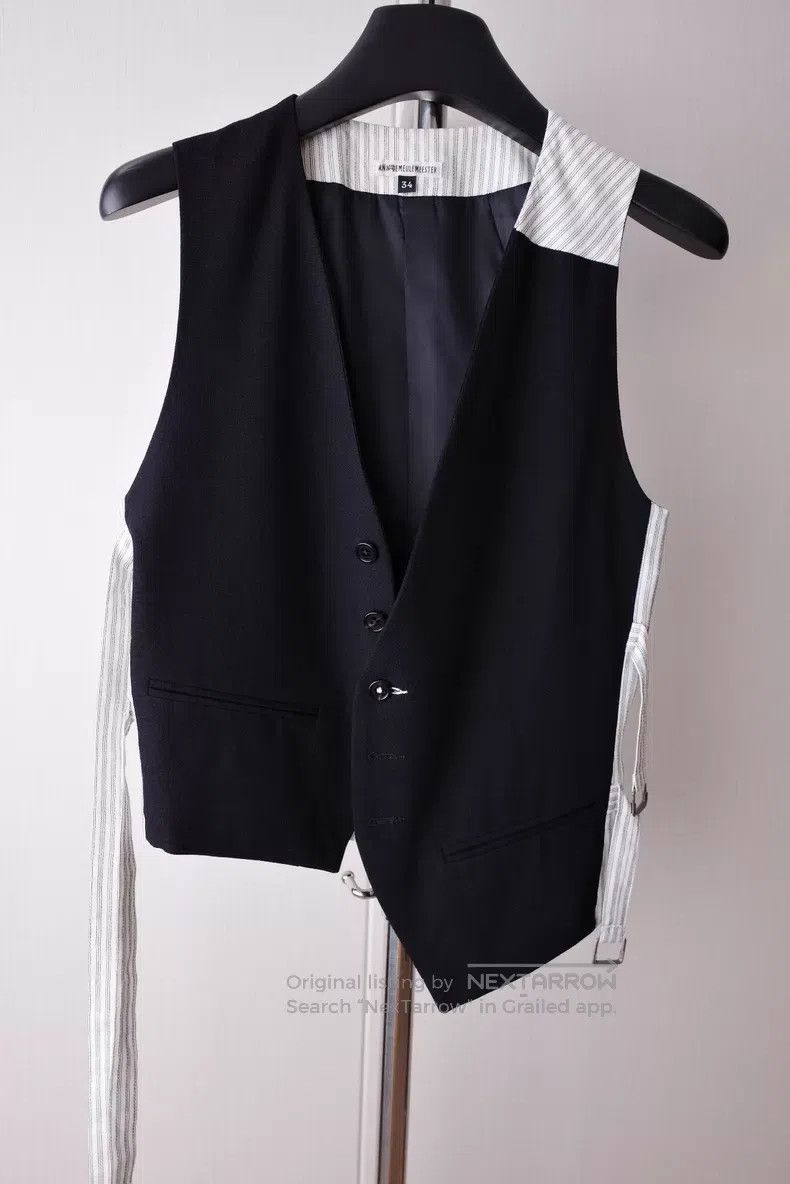 Ann Demeulemeester Ann Demeulemeester Wool Vest Knit Top Size XXS / US 00 / IT 34 - 2 Thumbnail