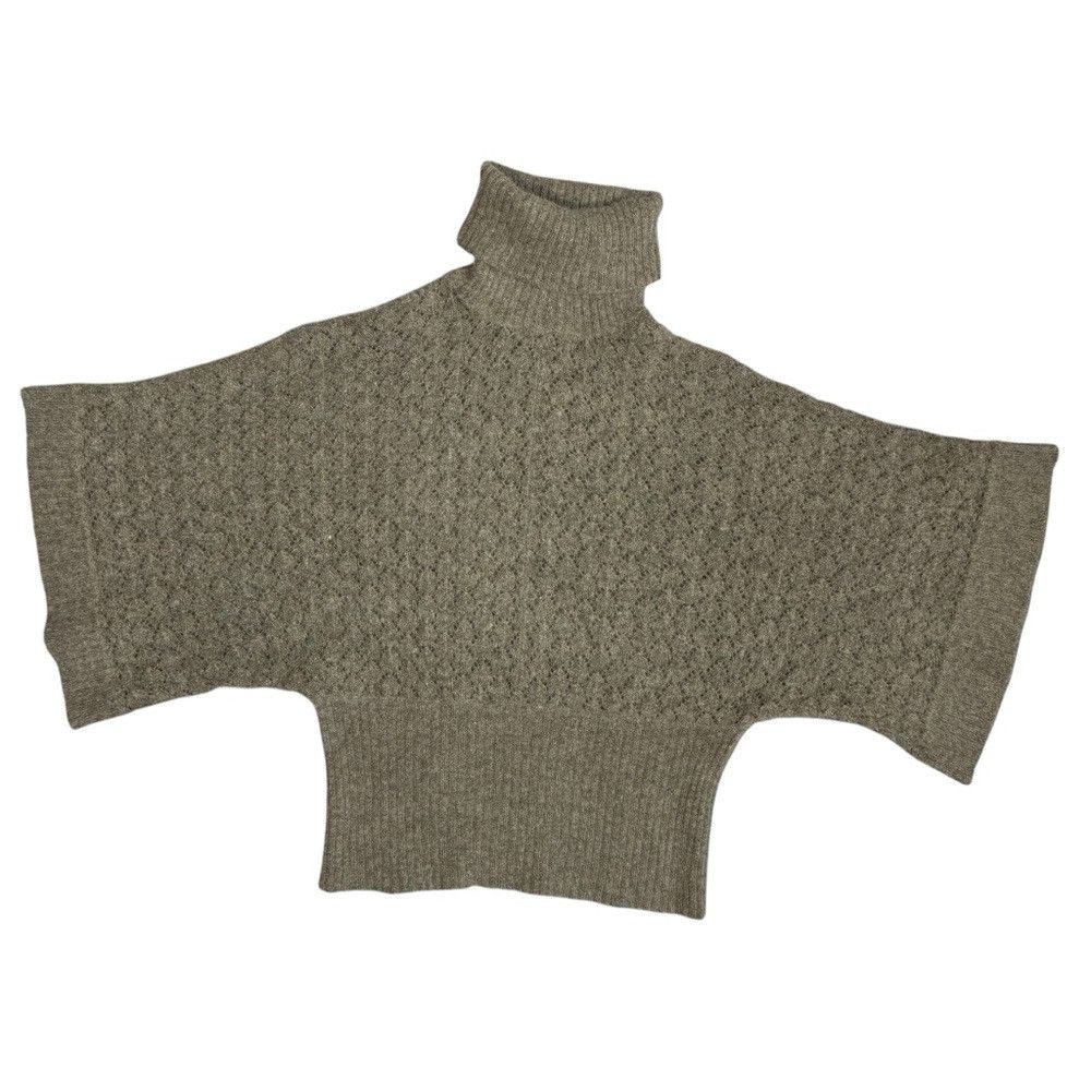 Other Deane & White Wool Angora Knit Kimono Sleeve Turtleneck Gre Size M / US 6-8 / IT 42-44 - 5 Thumbnail