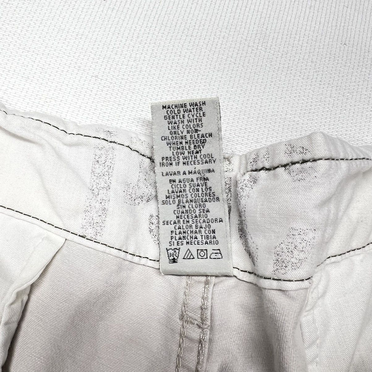 Polo Ralph Lauren × Vintage VTG Polo Ralph Lauren Shorts Chino White Button Pocket Size US 36 / EU 52 - 10 Thumbnail