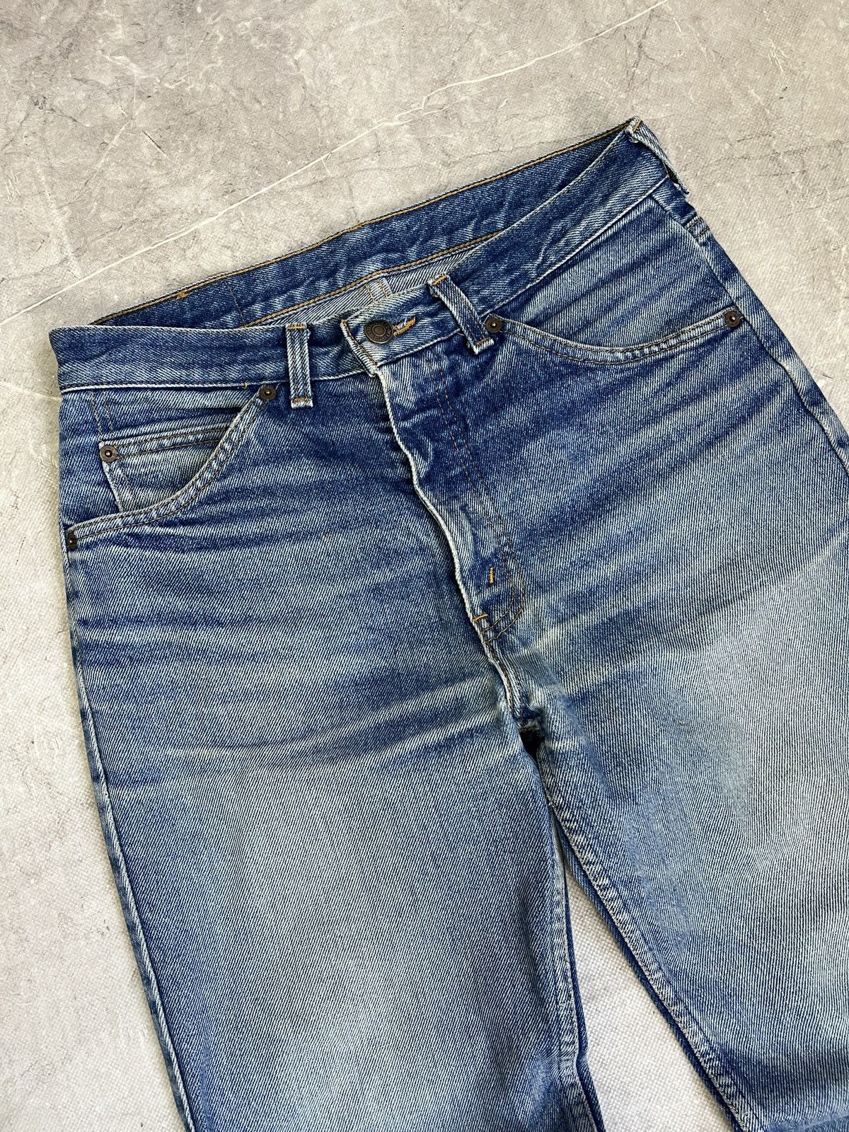 Levi's Vintage 90s washed distressed Levis 501 jeans USA rare Size US 31 - 3 Thumbnail