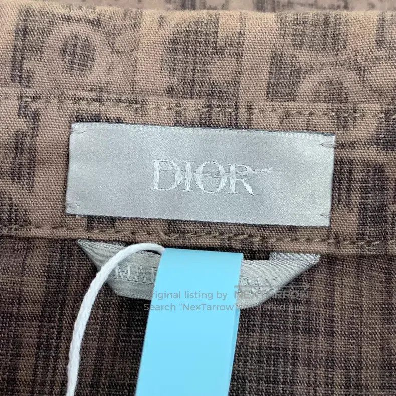 Dior Dior 22 brown logo jacquad full print cotton lapel single- Size US S / EU 44-46 / 1 - 5 Thumbnail