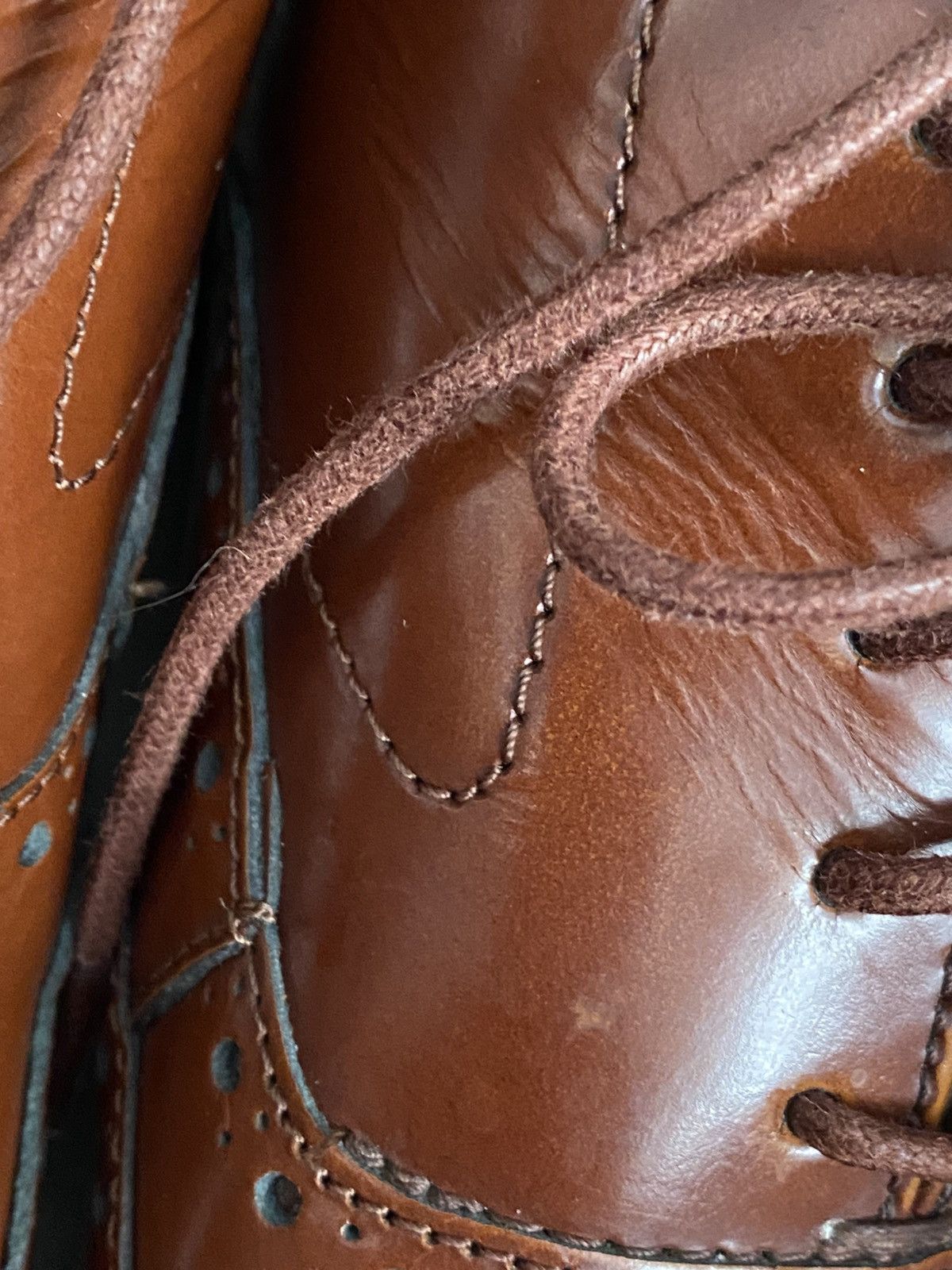 Clarks Clarks Brown Leather Brogue Oxford Shoes (EU 42.5) Like New Size US 9 / EU 42 - 8 Thumbnail