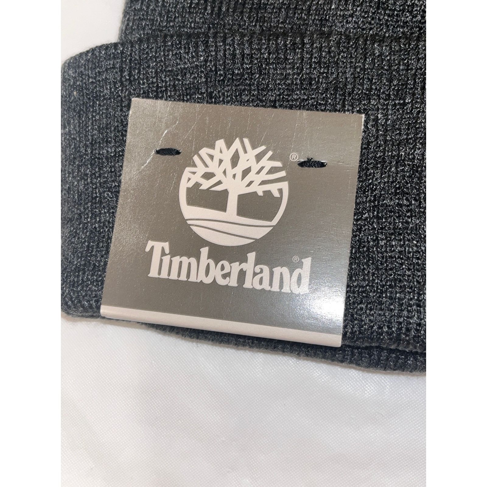 Timberland Timberland Heathered Knit Cuff Hat OSFM -Charcoal Size ONE SIZE - 5 Thumbnail