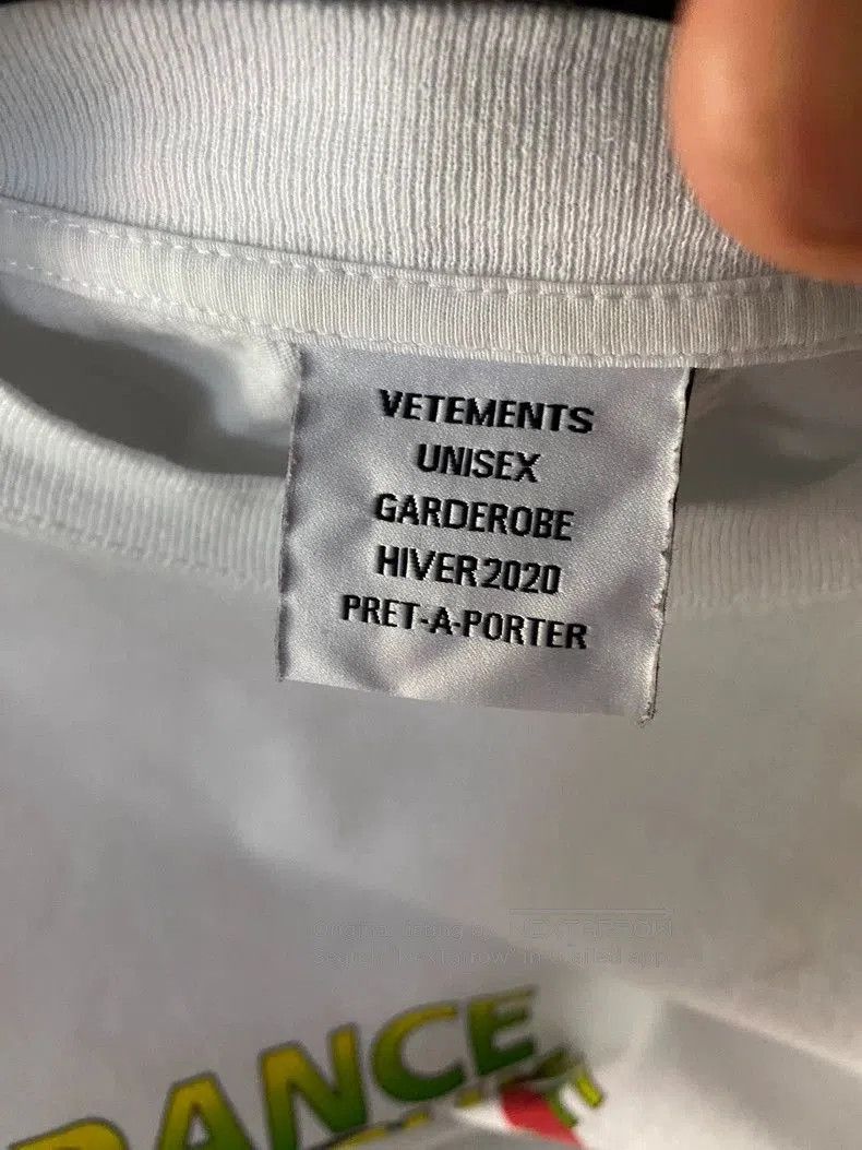 Vetements Vetements Dance Machine Long Sleeve Shirt. Size US M / EU 48-50 / 2 - 6 Thumbnail