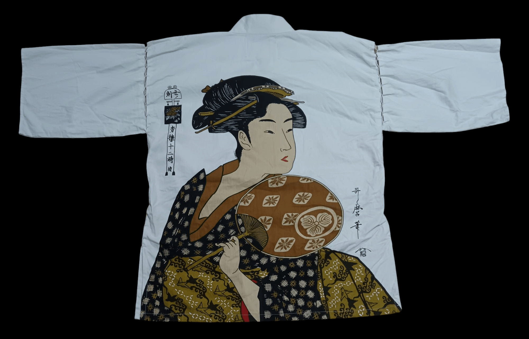 Japanese Brand EDO ATMOSPHERE BONDAGE GEISHA LIGHT KIMONO Size US M / EU 48-50 / 2 - 7 Thumbnail