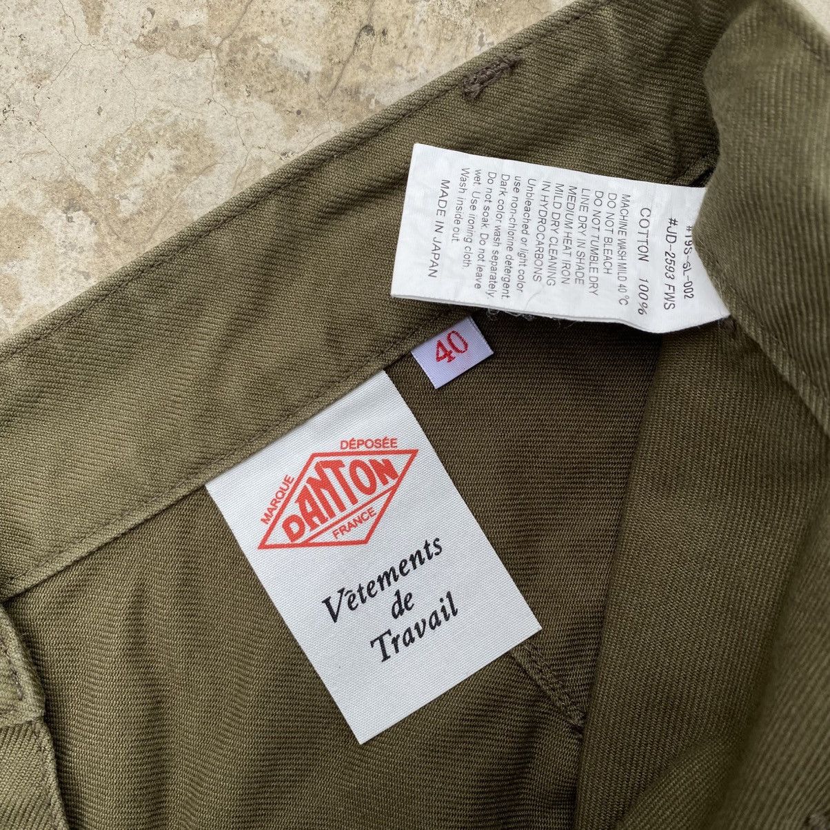 Danton DANTON Japanese Vintage Baker Pants Size US 31 - 7 Thumbnail