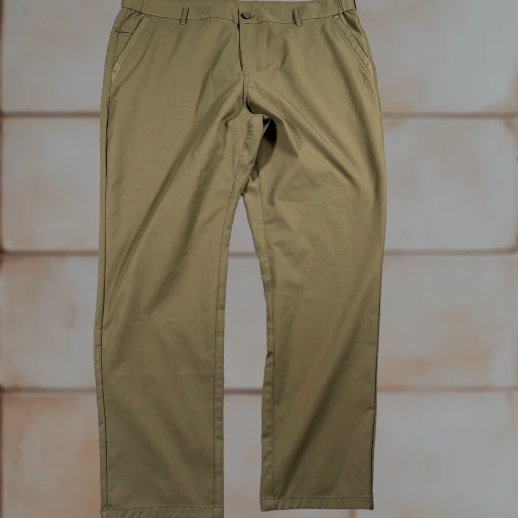 Olive Jack Archer Jetsetter Tech Pants Olive Green Slim Mens 38x29 Chino 4-Pocket Wrinkle Resistant Breathable Travel Casual Business Mens Size US 38 / EU 54 - 1 Thumbnail