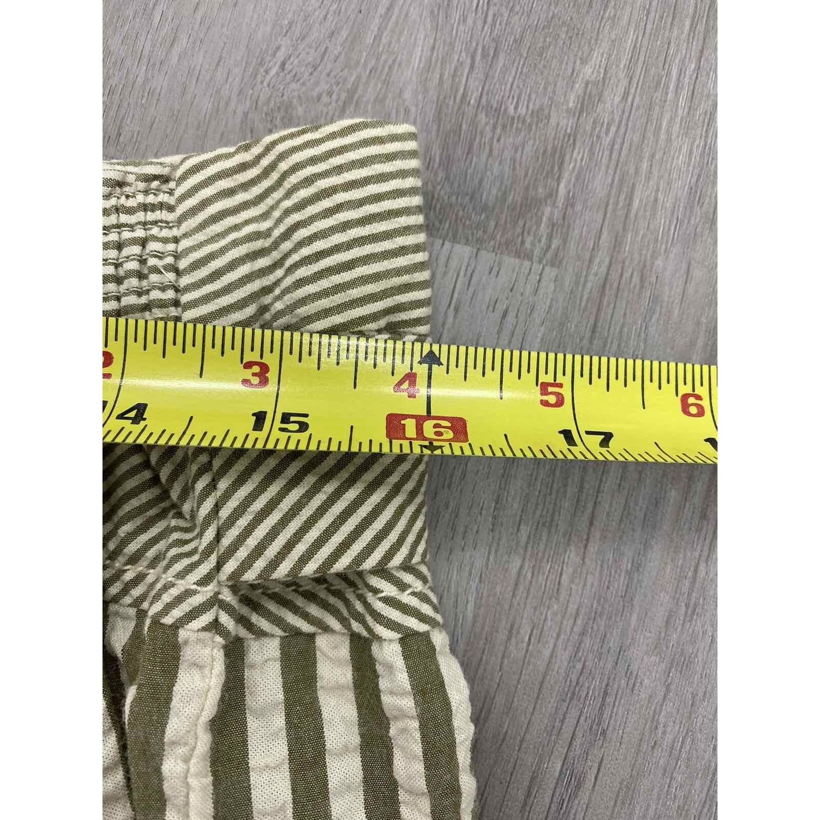 Anthropologie Anthropologi Monday Tuesday Striped Crop Easy Pant M A000613 Size 24" / US 00 / IT 34 - 5 Thumbnail
