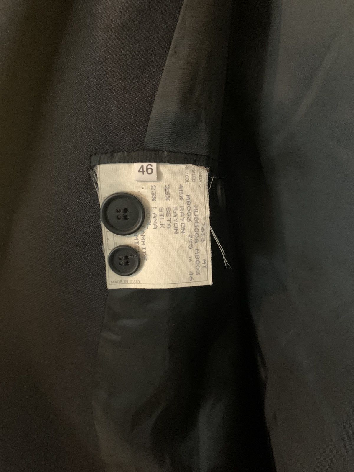Alexander McQueen 1990s Alexander McQueen Lee Era Archival Long Black Coat Size US S / EU 44-46 / 1 - 6 Thumbnail
