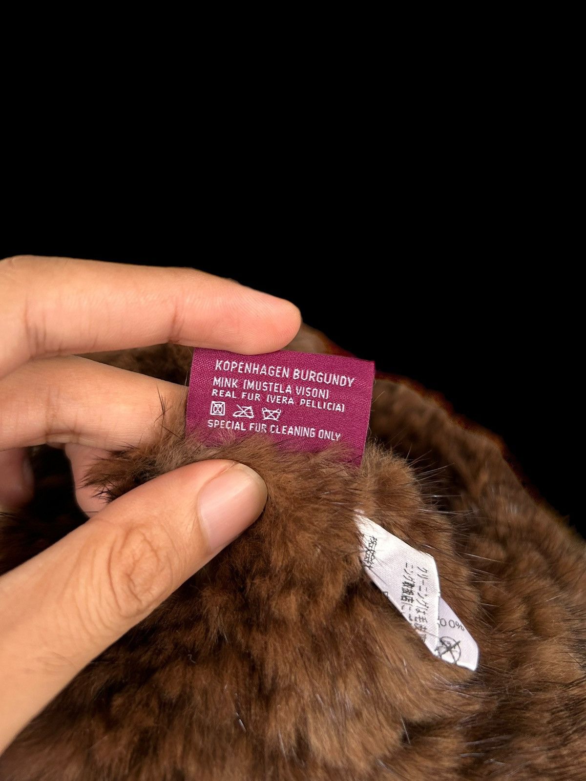 Japanese Brand × Kapital × Vintage japanese Brand KopenHagen Fur Beanie Hats Rare🎌☠️ Size ONE SIZE - 5 Thumbnail