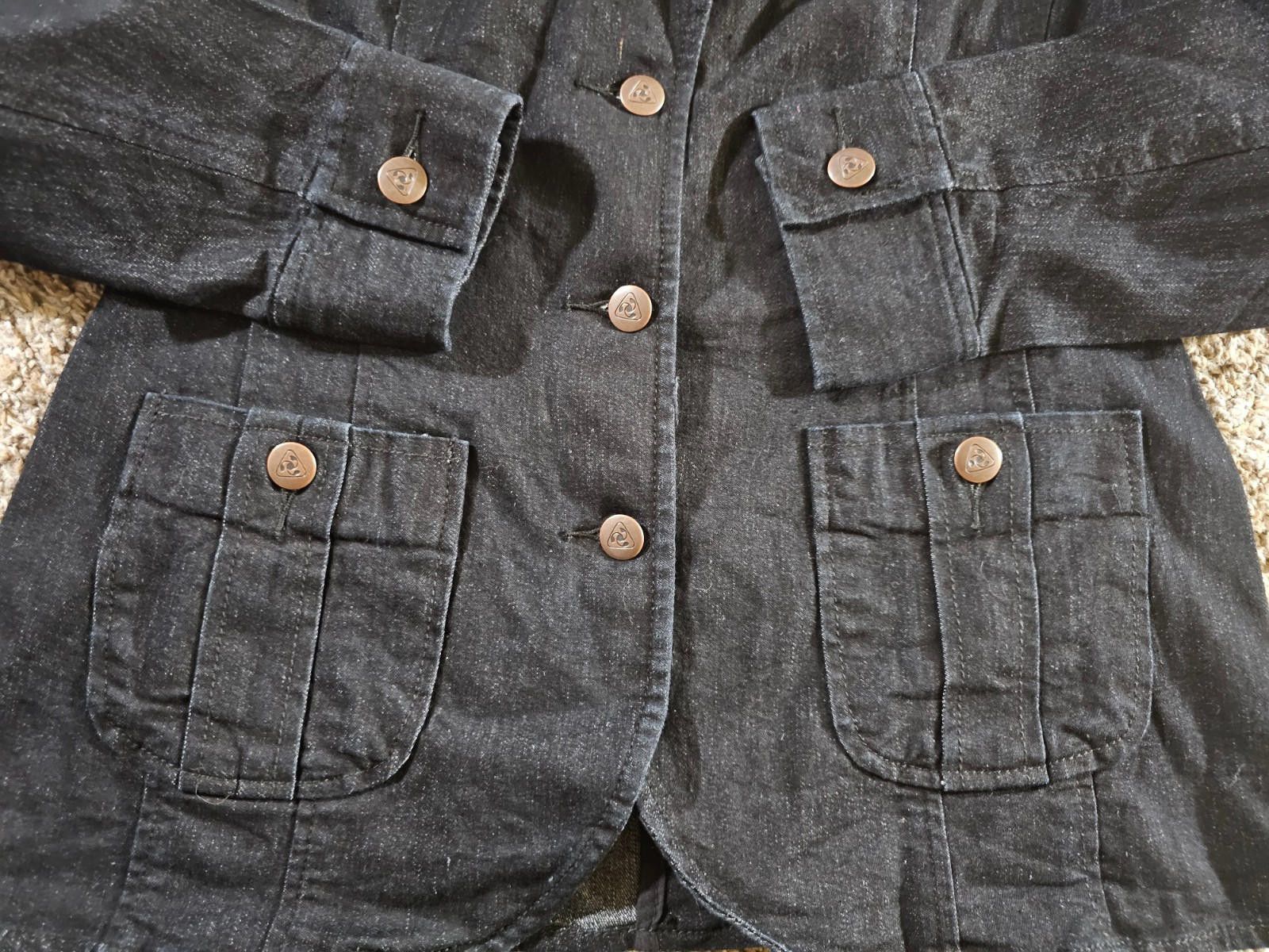 Jockey Jockey person to person Gray Black denim jacket 3 button S Size S / US 4 / IT 40 - 2 Thumbnail
