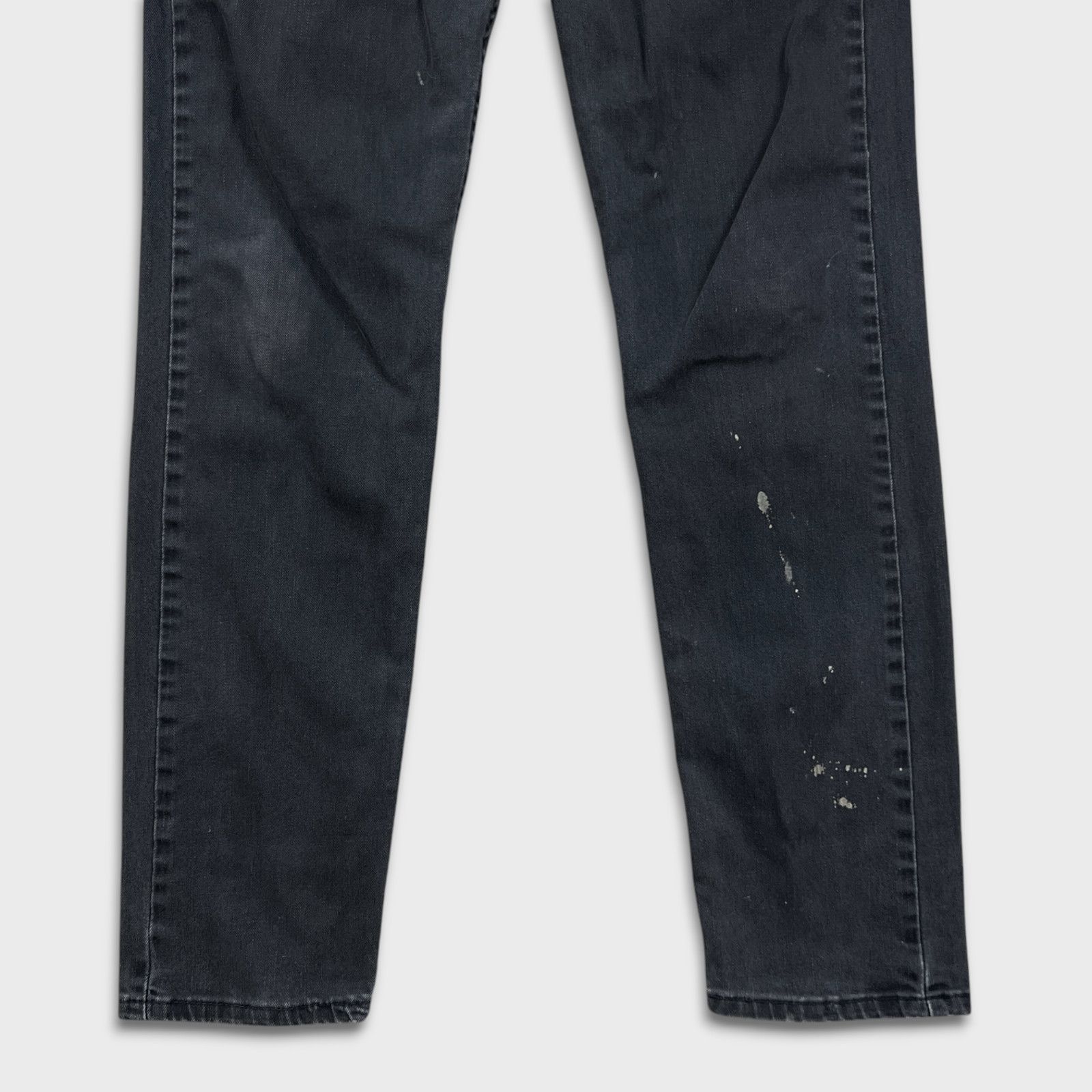 Levi's × Vintage Levi's 502 Jeans 32x32 Black Regular Taper Fit Faded Denim Size US 32 / EU 48 - 5 Thumbnail