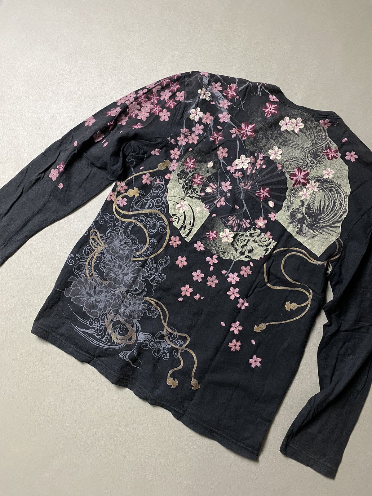 Japanese Brand Vintage Karakuri Sukajan Longsleeve Size US L / EU 52-54 / 3 - 8 Thumbnail