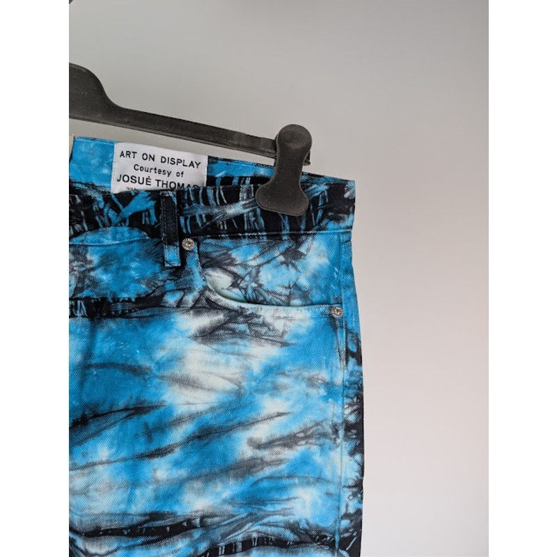 Gallery Dept. o1rshd1 Marley Tie Dye Denim Jeans in Blue / Black / White Size US 36 / EU 52 - 5 Thumbnail