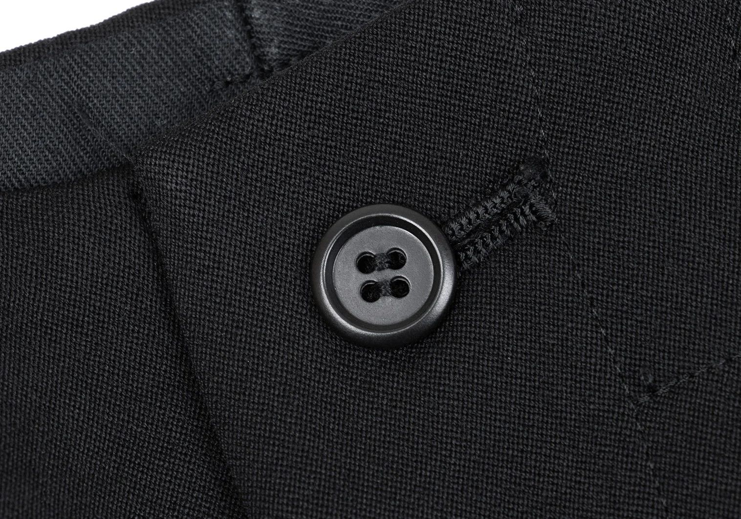 Yohji Yamamoto Yohji Yamamoto Wool Tuck Pants Black M Size US 36 / EU 52 - 3 Thumbnail