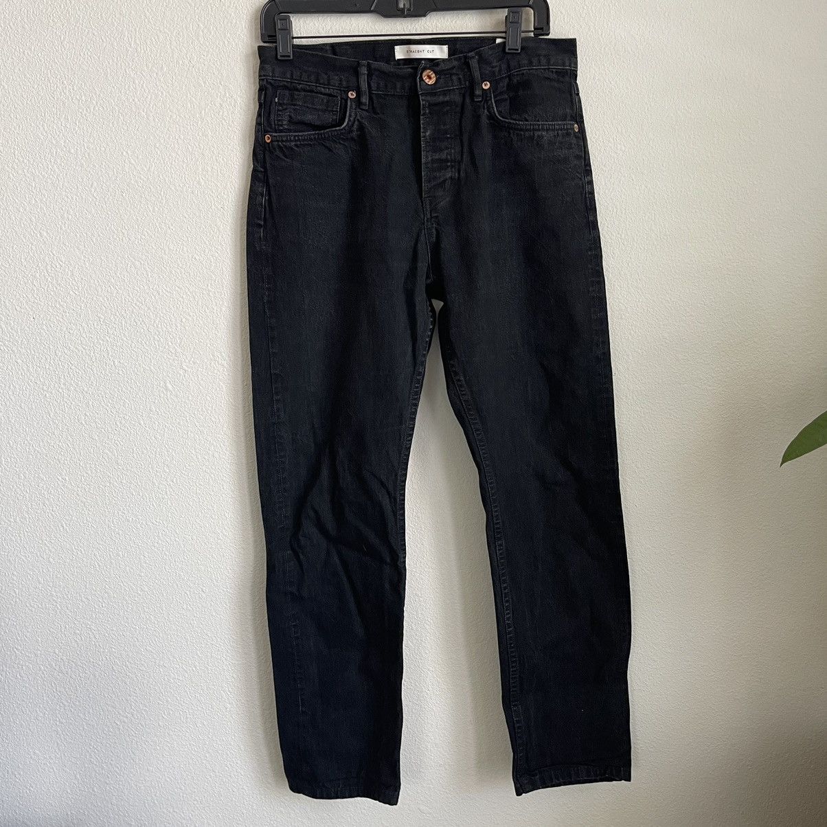 Billy Reid MSL ALA Slim Straight Cut Selvedge Denim Jeans