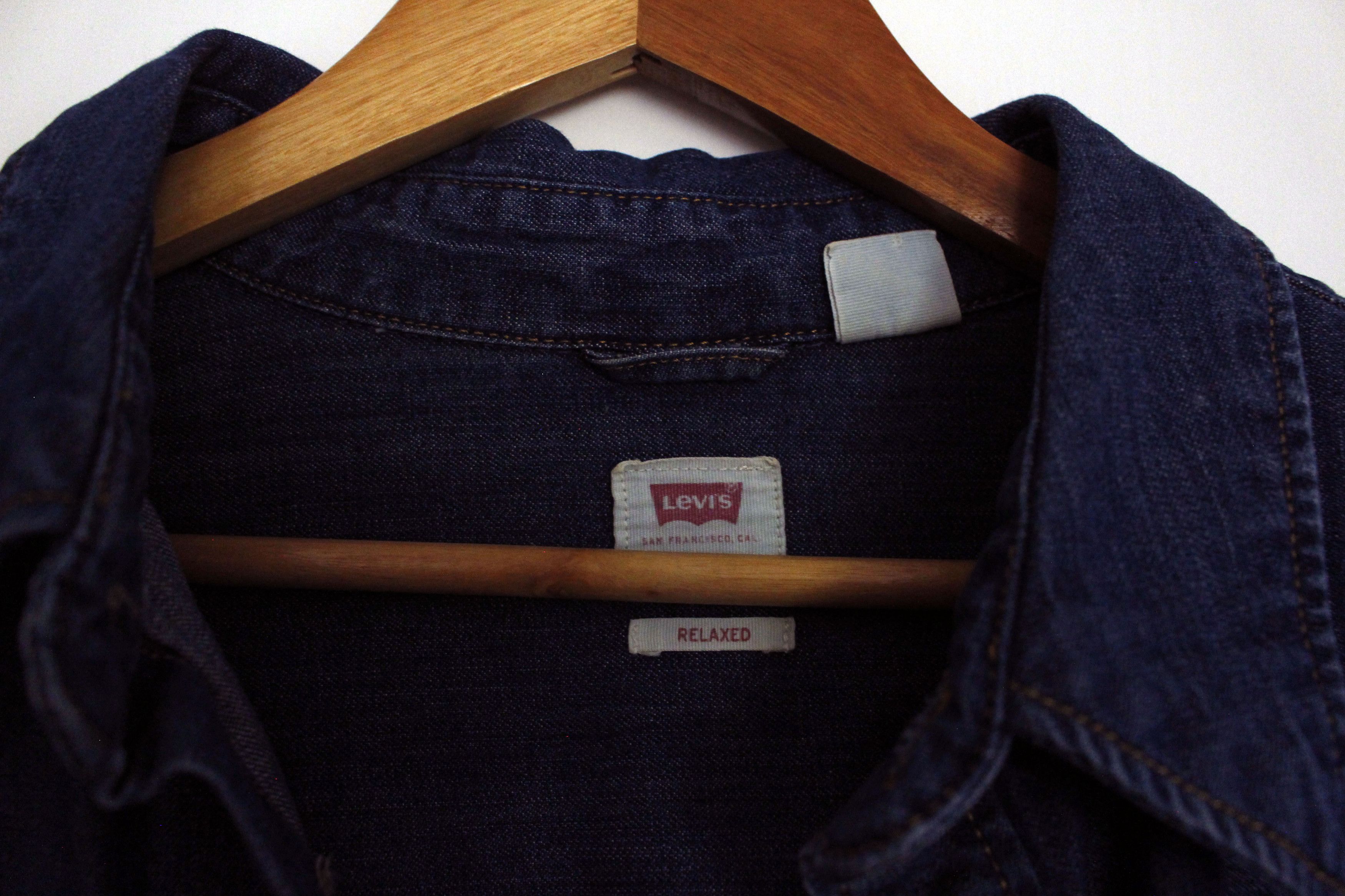 Levi's Denim Overshirt Size US M / EU 48-50 / 2 - 2 Thumbnail