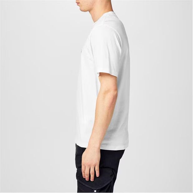 C.P. Company o1y1224 Logo Crewneck T-Shirt in White Size US XXL / EU 58 / 5 - 5 Thumbnail