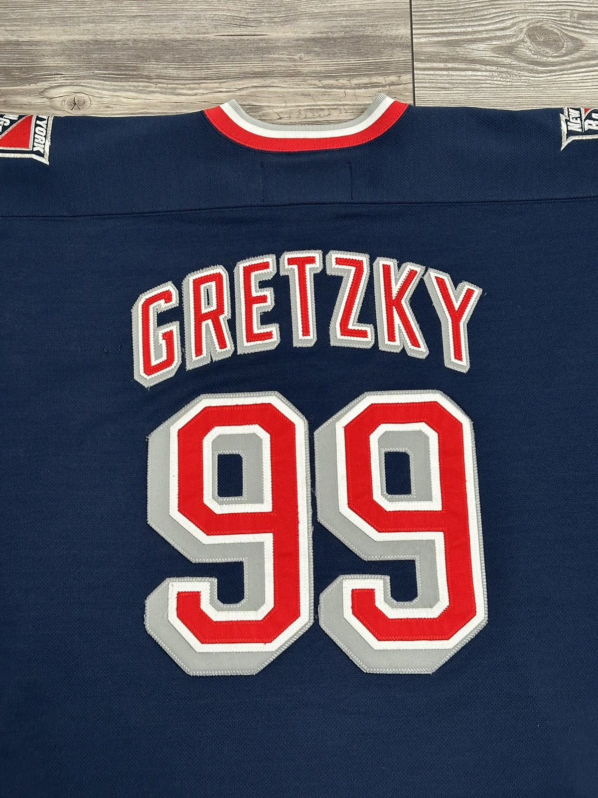NHL × Pro Player × Vintage Vintage Wayne Gretzky New York Rangers Jersey Size US XXL / EU 58 / 5 - 4 Thumbnail