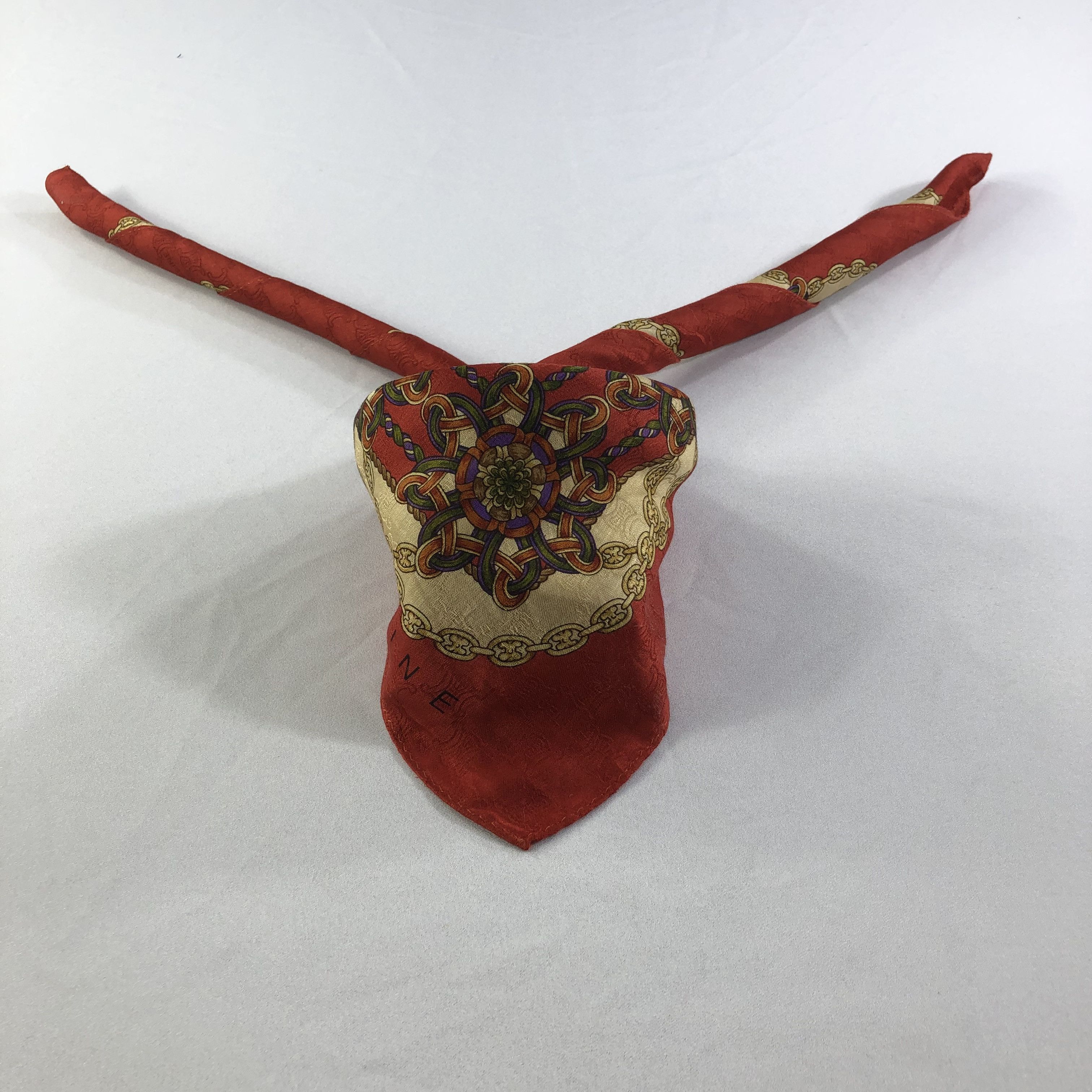 Celine × Vintage Celine Handkerchief Neckerchief Bandana H1493 Size ONE SIZE - 2 Thumbnail